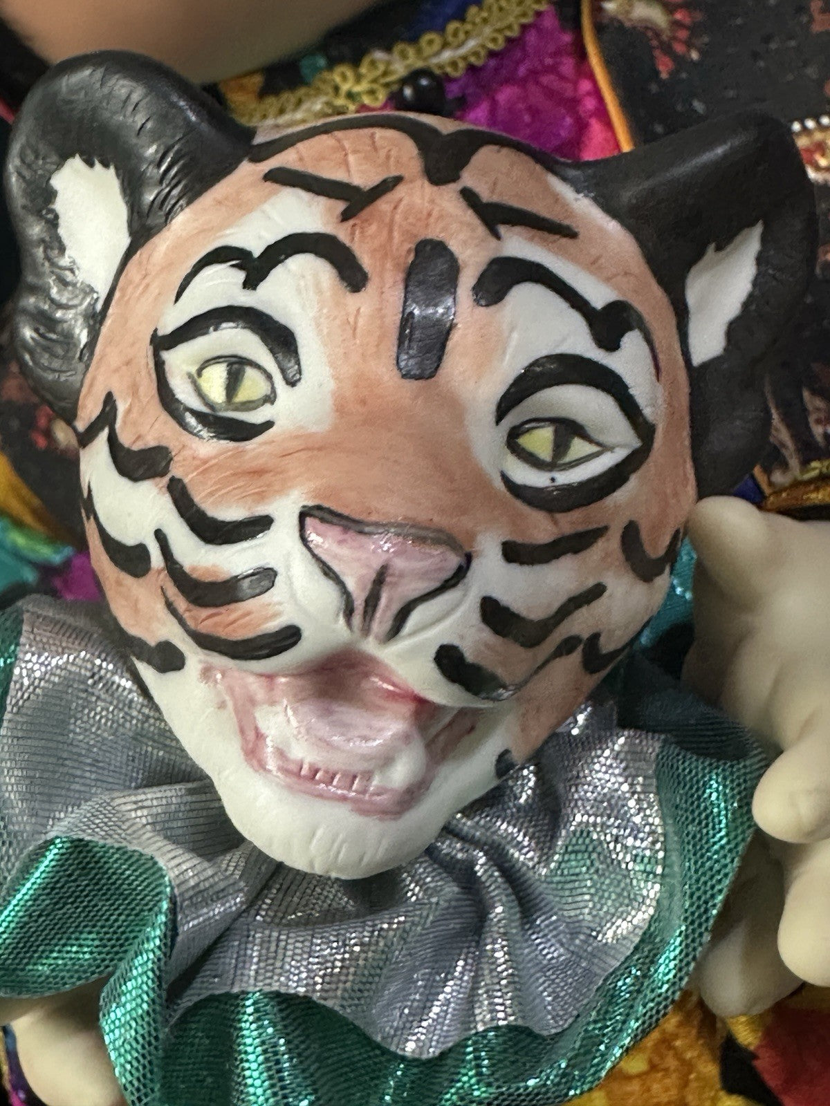 Artist Made Limited Edition of 250 Porcelain 14” Doll “Po-Sing” By Yolanda Bello