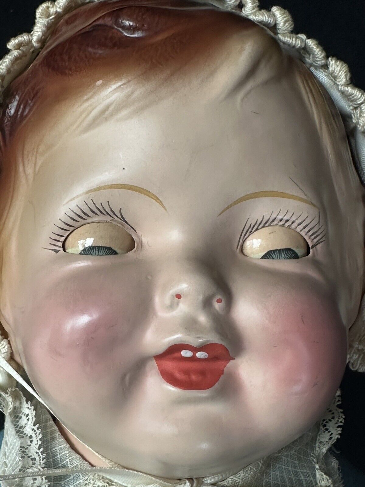 Vintage 1920’s “Kiddie Pal Dolly” by Regal Mfg Co Tin Sleep Eye 20” Doll