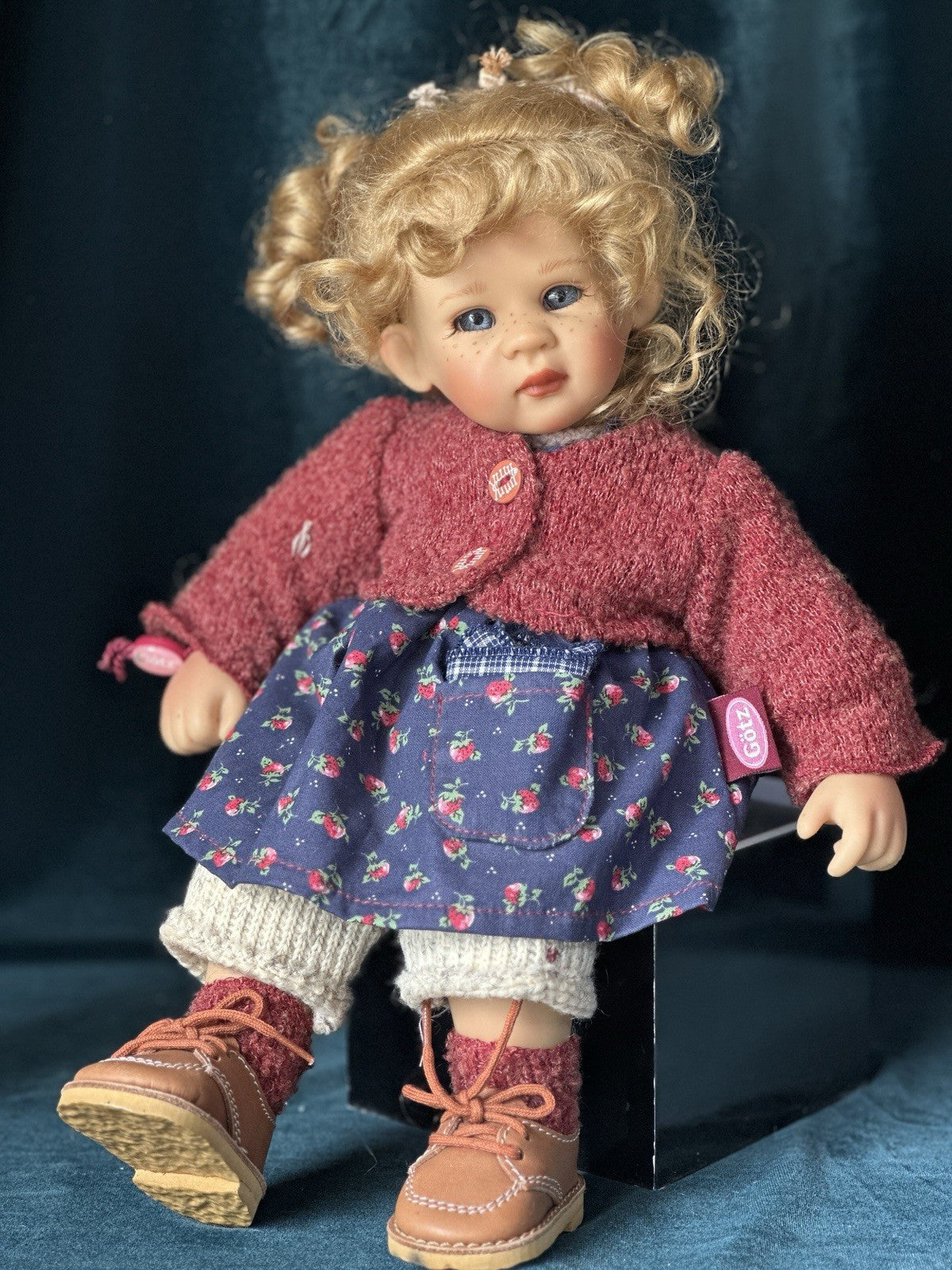 Collectible Artist Vinyl 14” Doll By Susi Eimer For Gotz Company