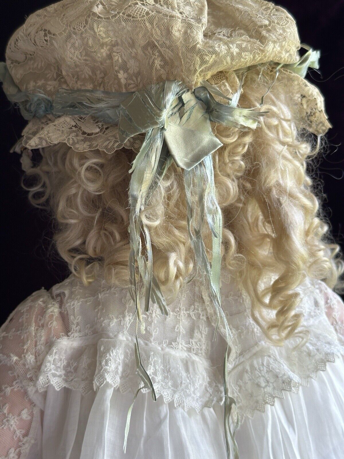 Large Antique German 31” Simon Halbig Kammer Reinhardt 80 Bisque Head Doll