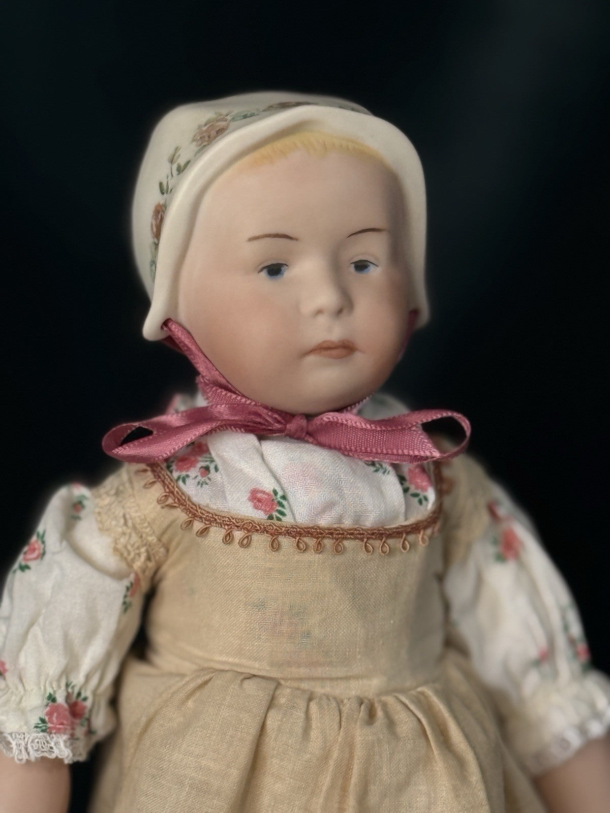 Reproduction Of Antique Gebruder Heubach “Baby Stuart” Character 12” Doll