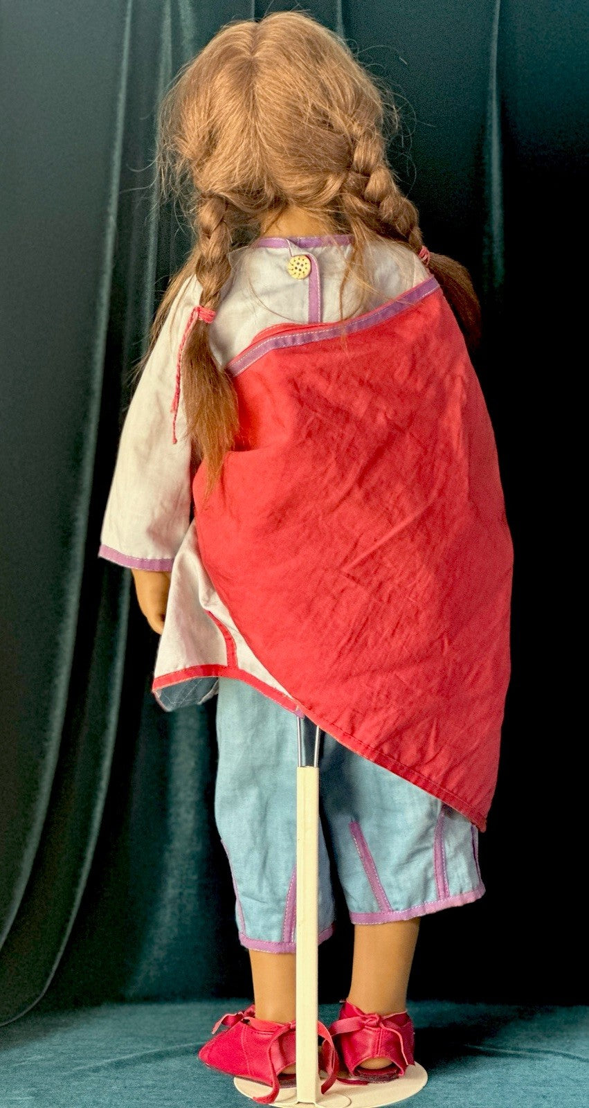Collectible German Annette Himstedt Vinyl 32” Doll “Arapati” from Brazil LE 713