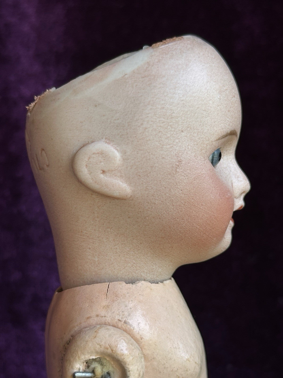 Antique French Petite 9” Unis France 60 Bisque Head Doll