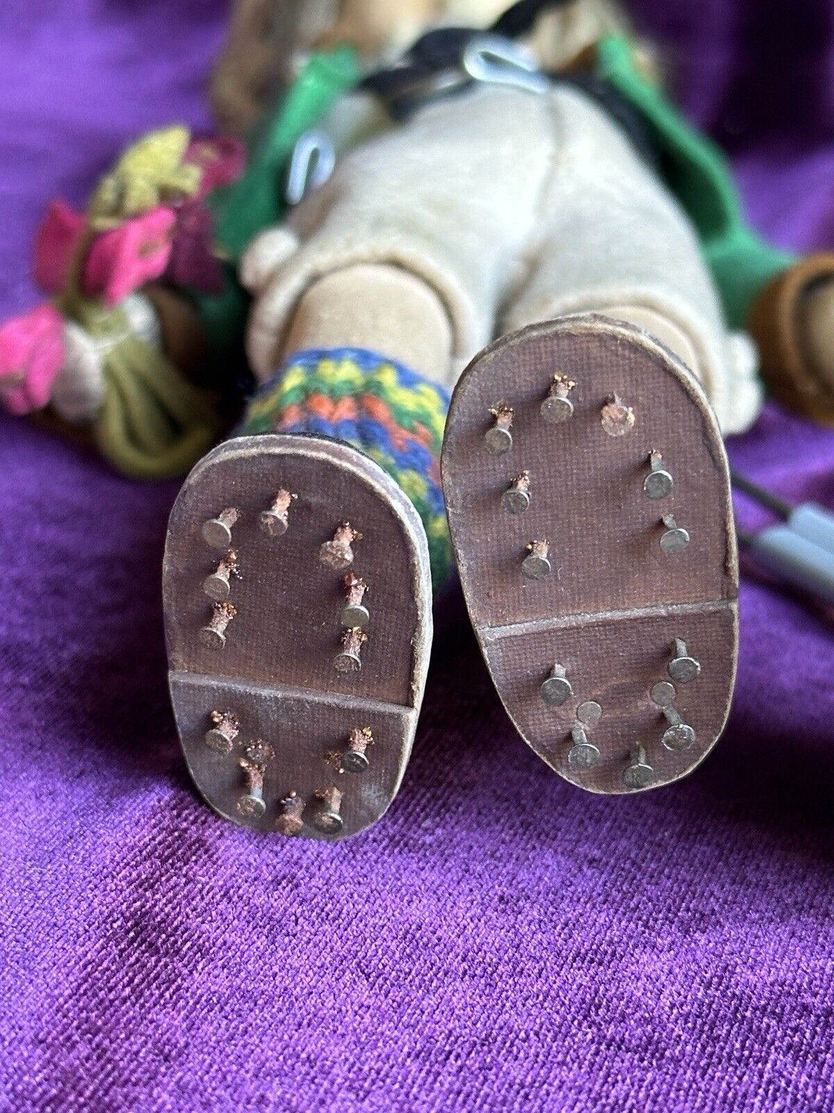 Vintage Italian 9” Lenci Mascotte Felt Cloth Alpine Boy Doll