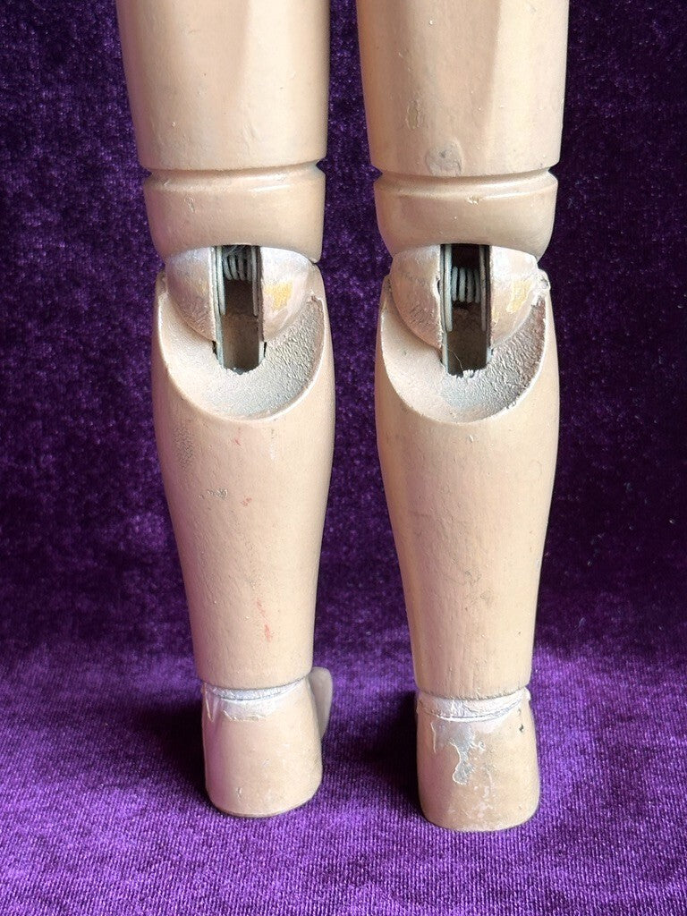 Antique American Schoenhut 16" Miss Dolly Wooden Jointed Doll