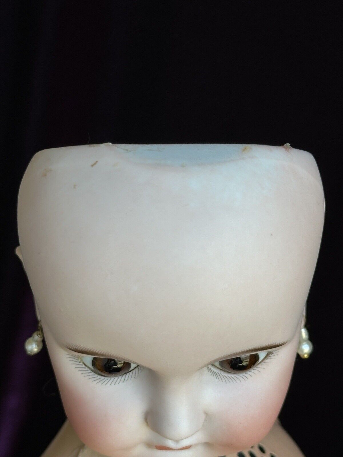 Antique German 22" Bahr Proschild 224 Edison Phonograph Sonnenberg Bisque Doll