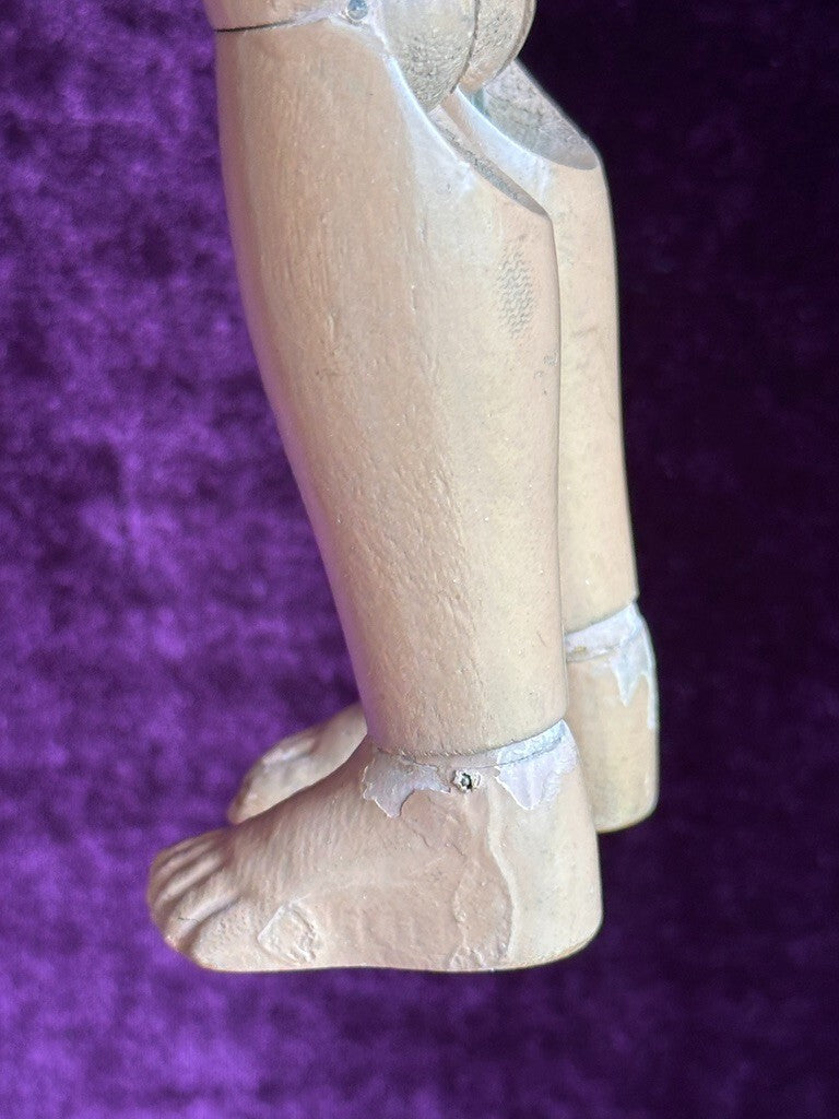 Antique American Schoenhut 16" Miss Dolly Wooden Jointed Doll