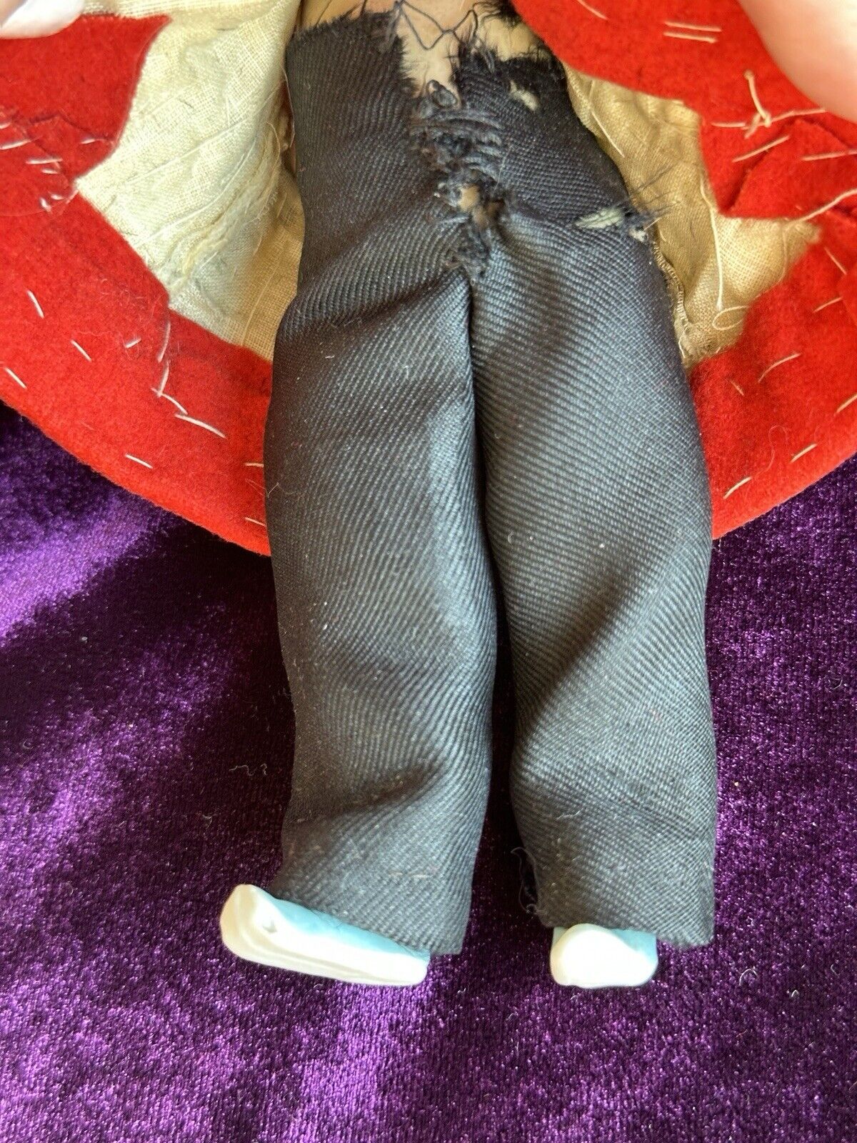 Antique German 6.75” Simon Halbig Asian All Bisque Oriental Boy Doll