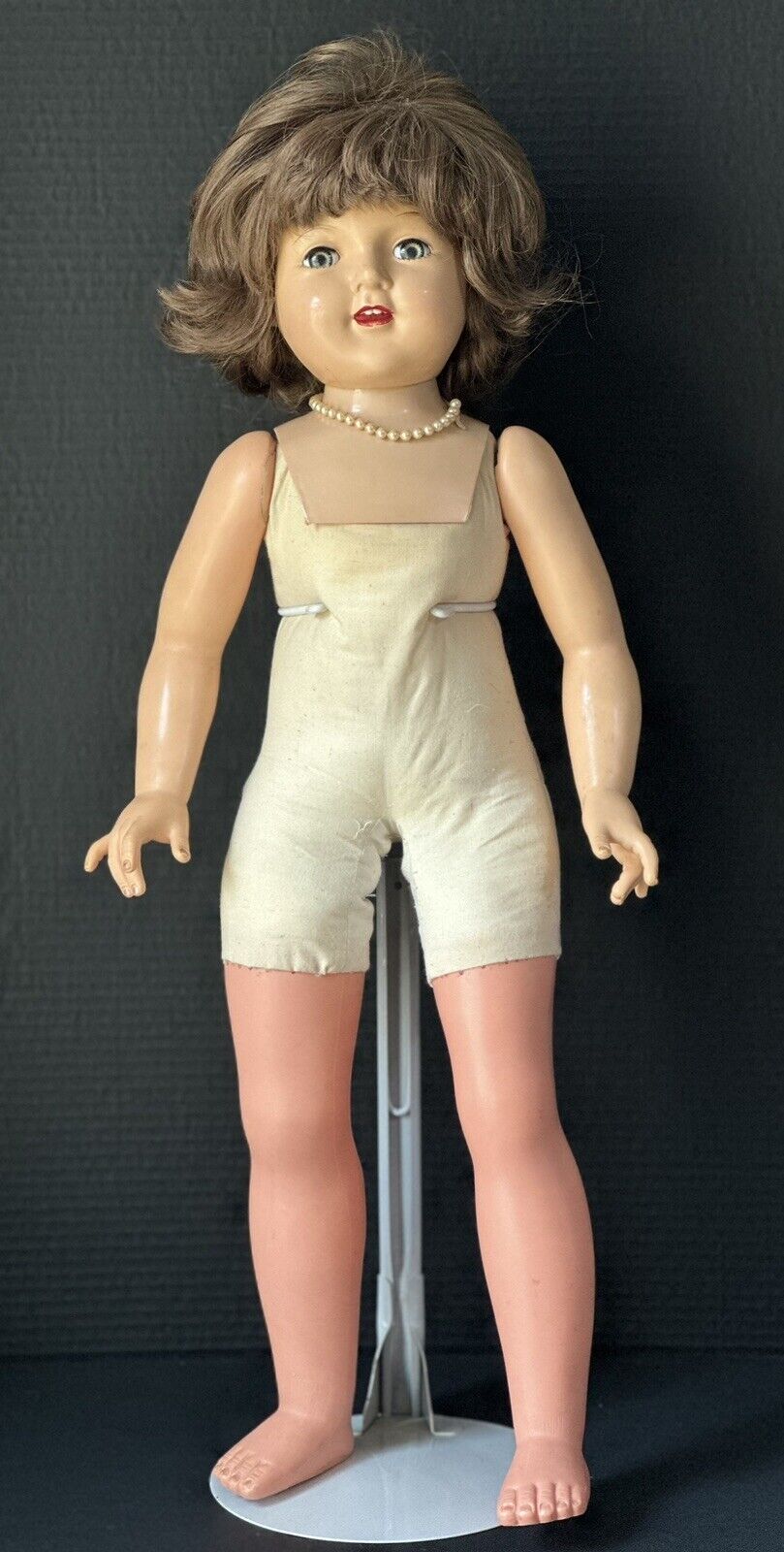 Unidentified Vintage Large 29” Mama Doll