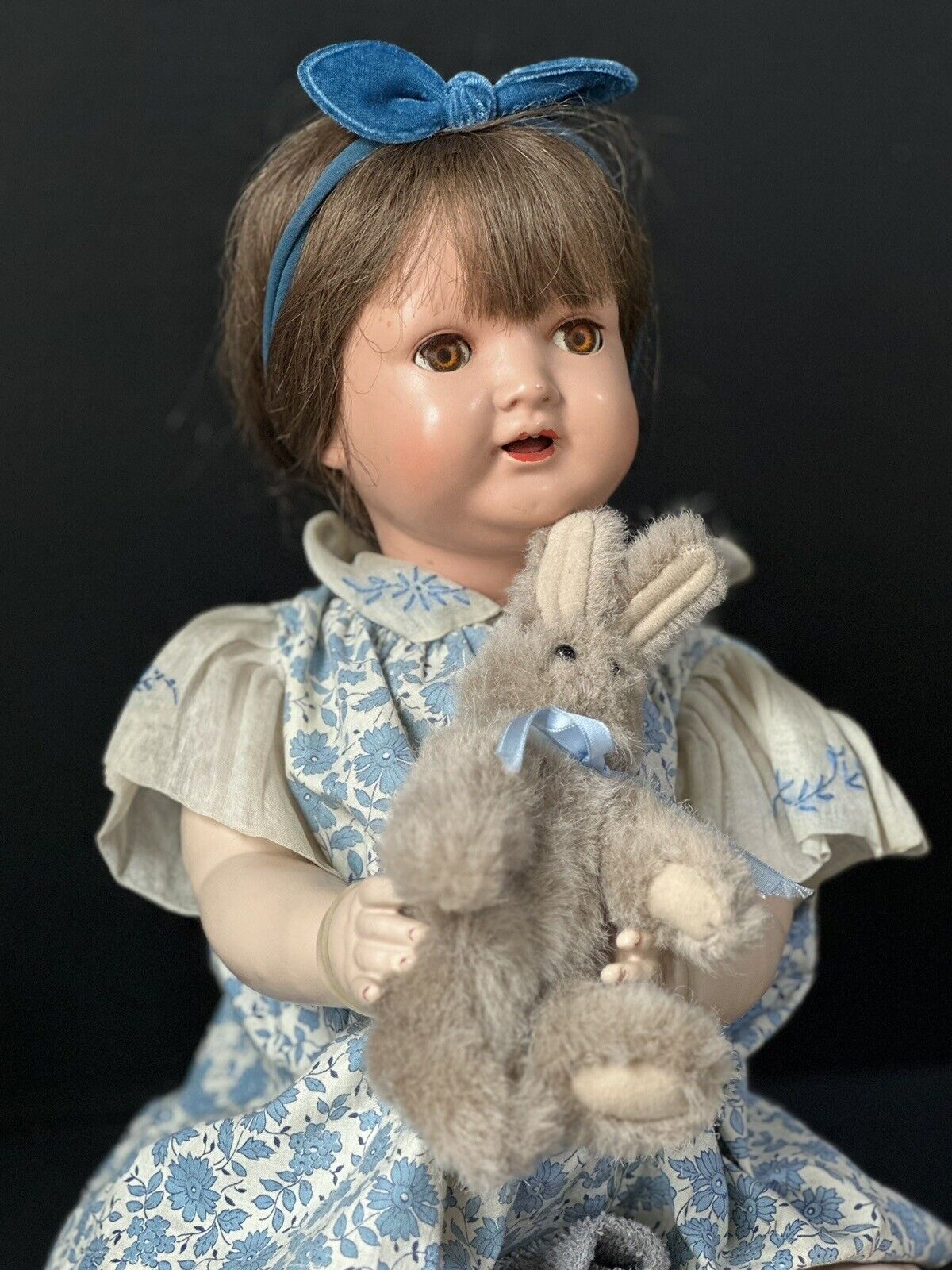 Antique German KWG (Keramische Werke Gräfenhain) 21” Doll Mold 133/2