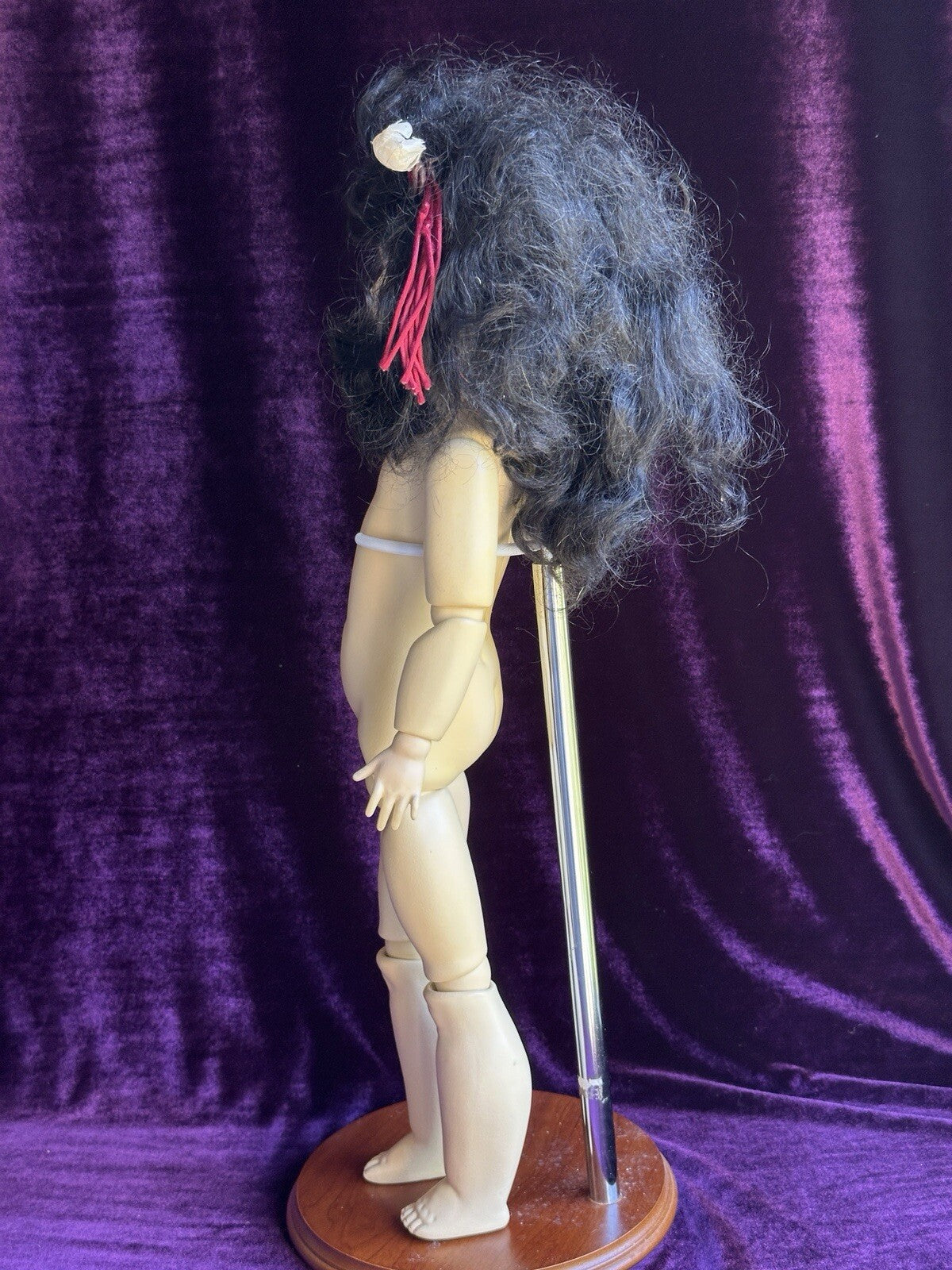 Vintage 21” Porcelain Repro. of Antique German Simon Halbig 1329 Oriental Doll