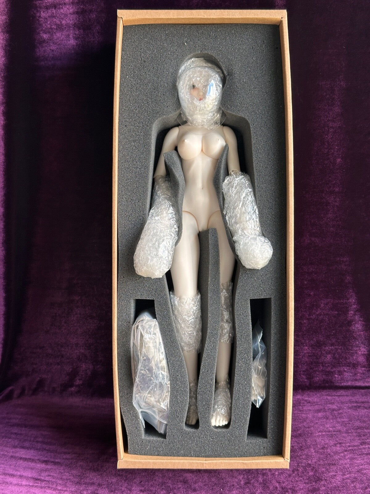 Iple House 17” F.I.D Female Harase BJD 1/4 Resin Fashion Doll Face-Up Wig Box