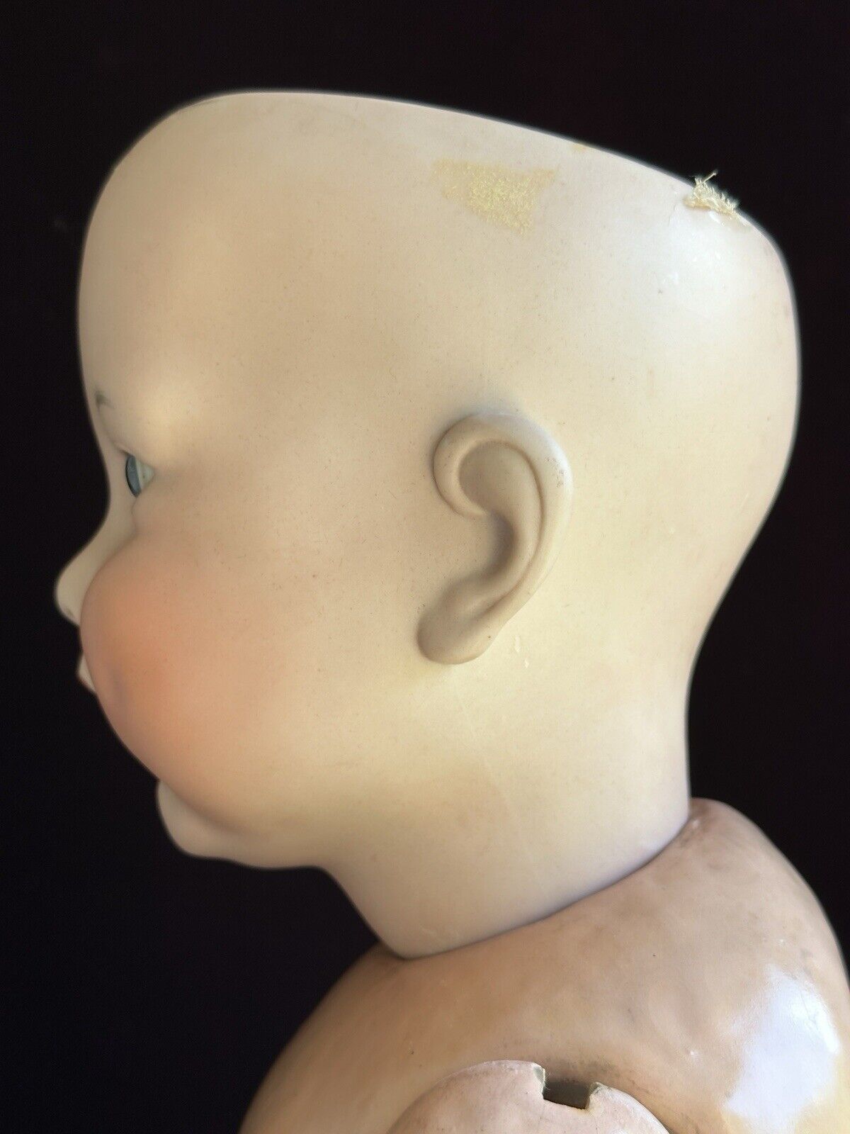 Lifesize Antique French 27” SFBJ 251 Toddler Character Doll