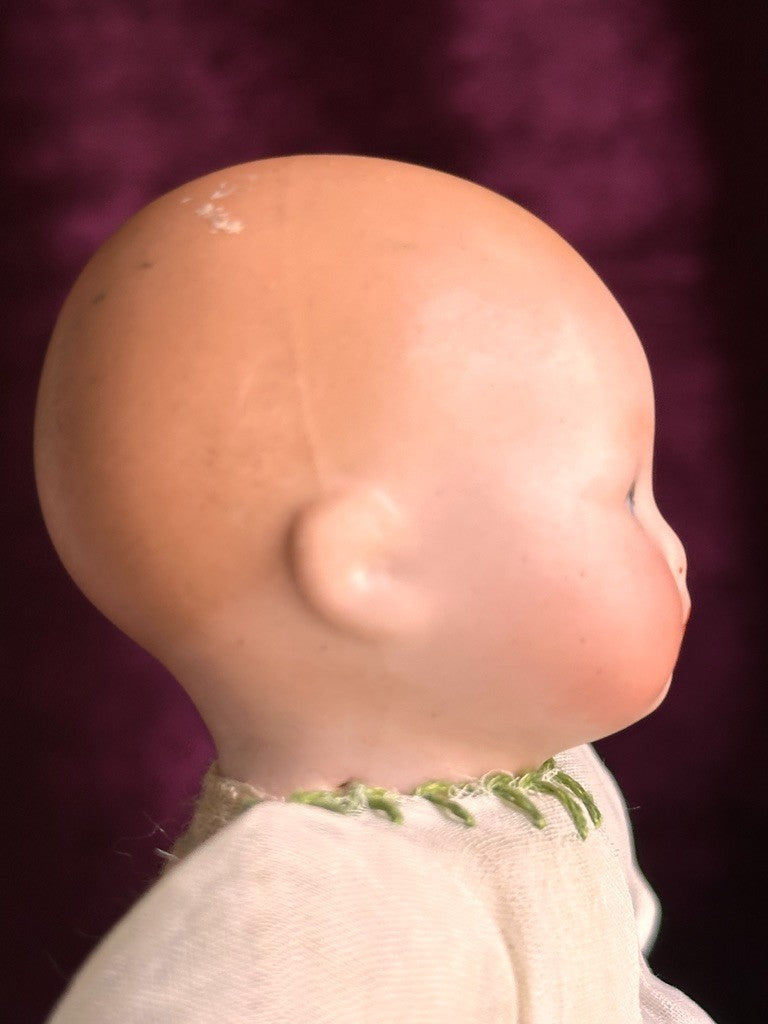 2 Antique German Grace Putnam & Armand Marseille Dream Baby Bisque Head Dolls