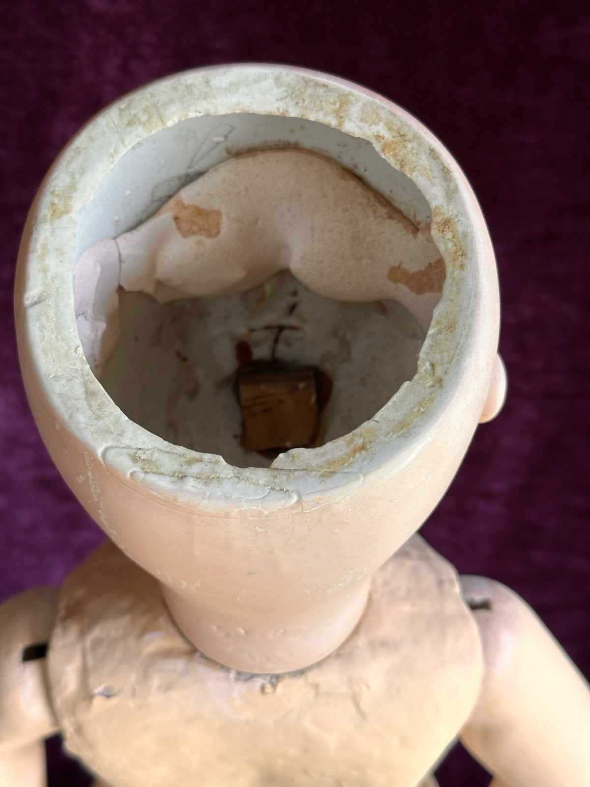 Large Antique French 29” SFBJ Jumeau Bisque Head Doll