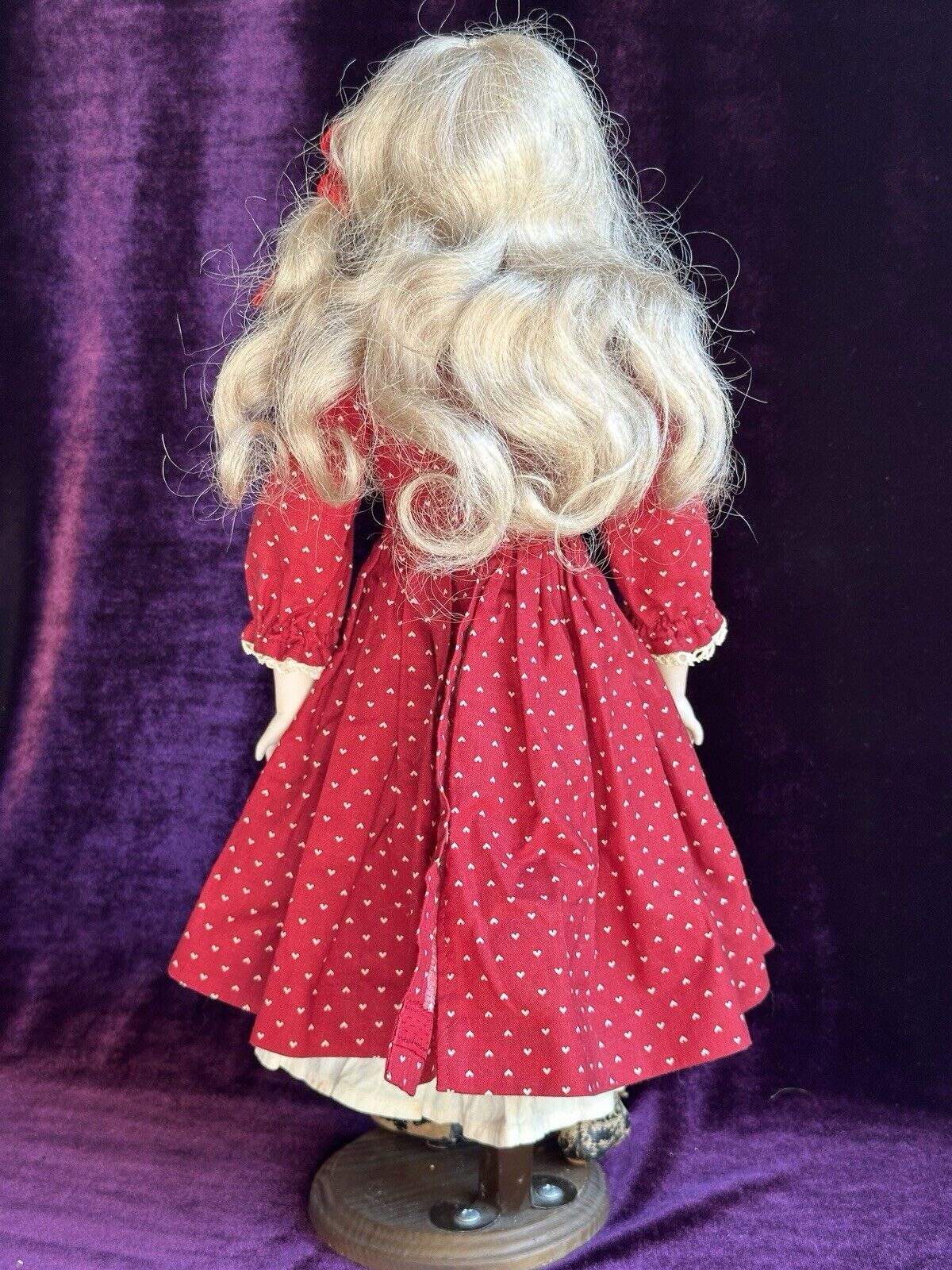 Antique German 16” Early Kestner Bisque Shoulder Head Closed Mouth Doll