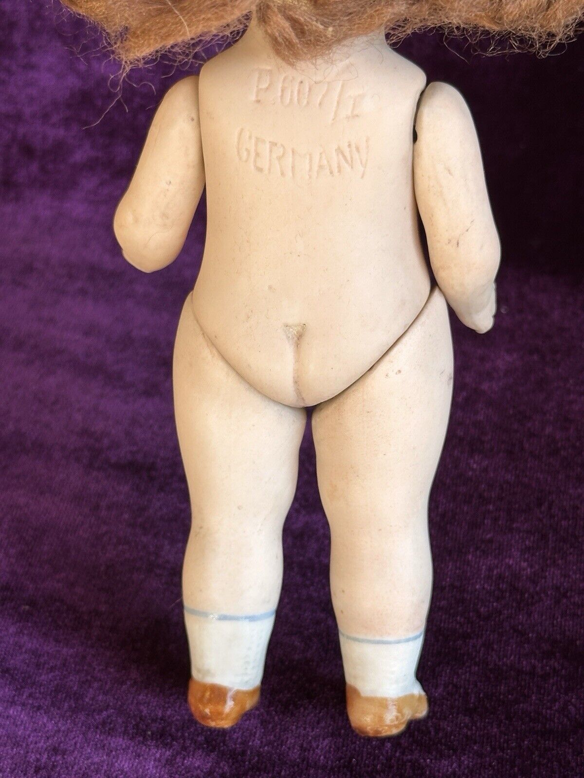Antique German Limbach Bisque Mignonette 6” Doll “Our Mary” Mold P. 607/1