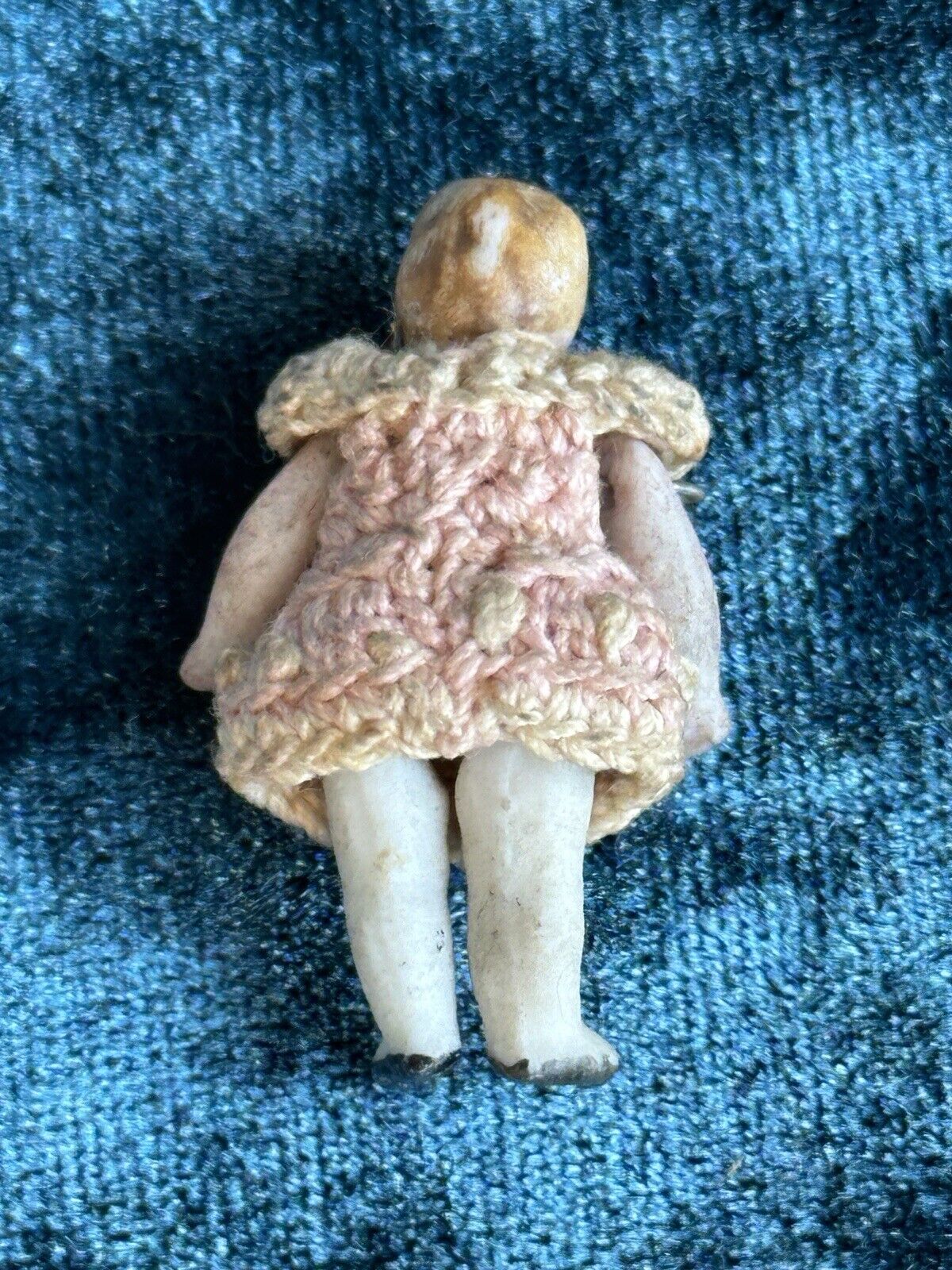 Antique German Hertwig Carl Horn Hansel Gretel Miniature Character Bisque Dolls