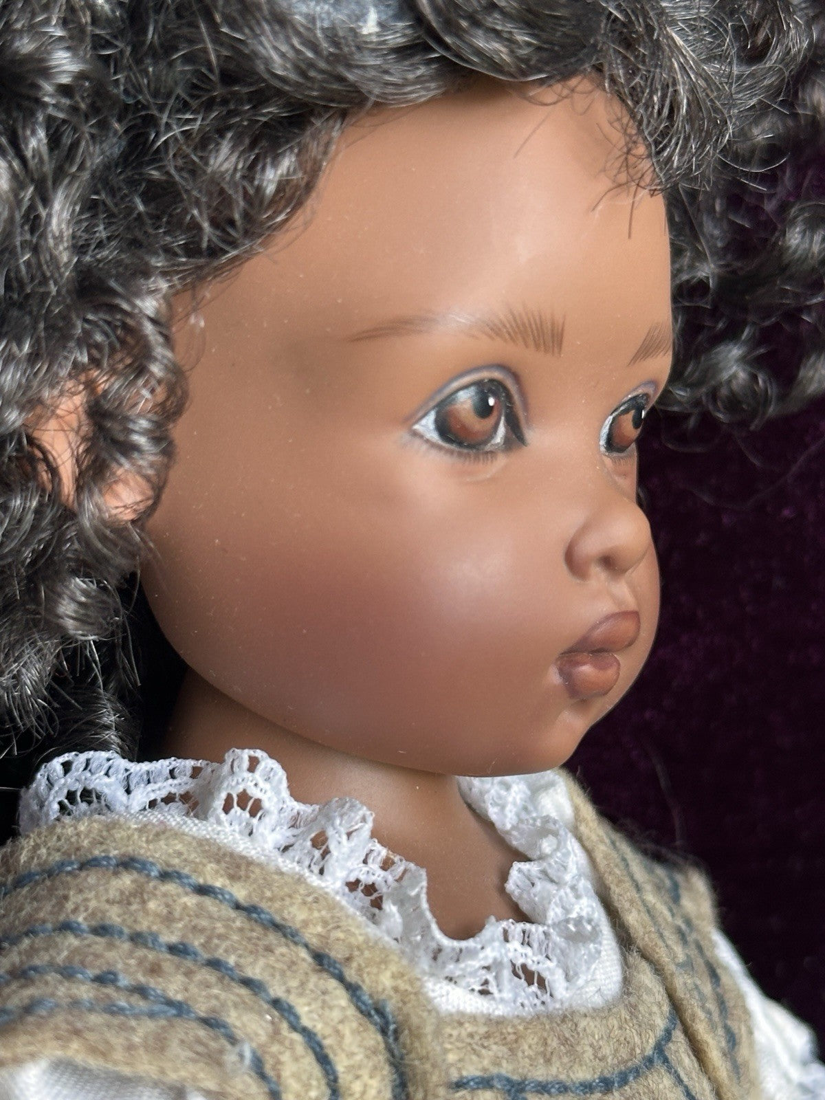 Helen Kish & Company Bitty Belle Magnifique 11" African American Doll with Tag