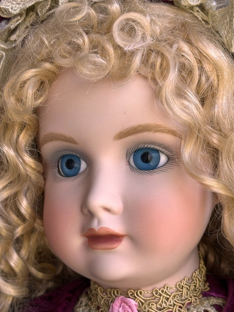 Patricia Loveless 24.5" Bernadette Musical Porcelain French Bebe Doll LE 200