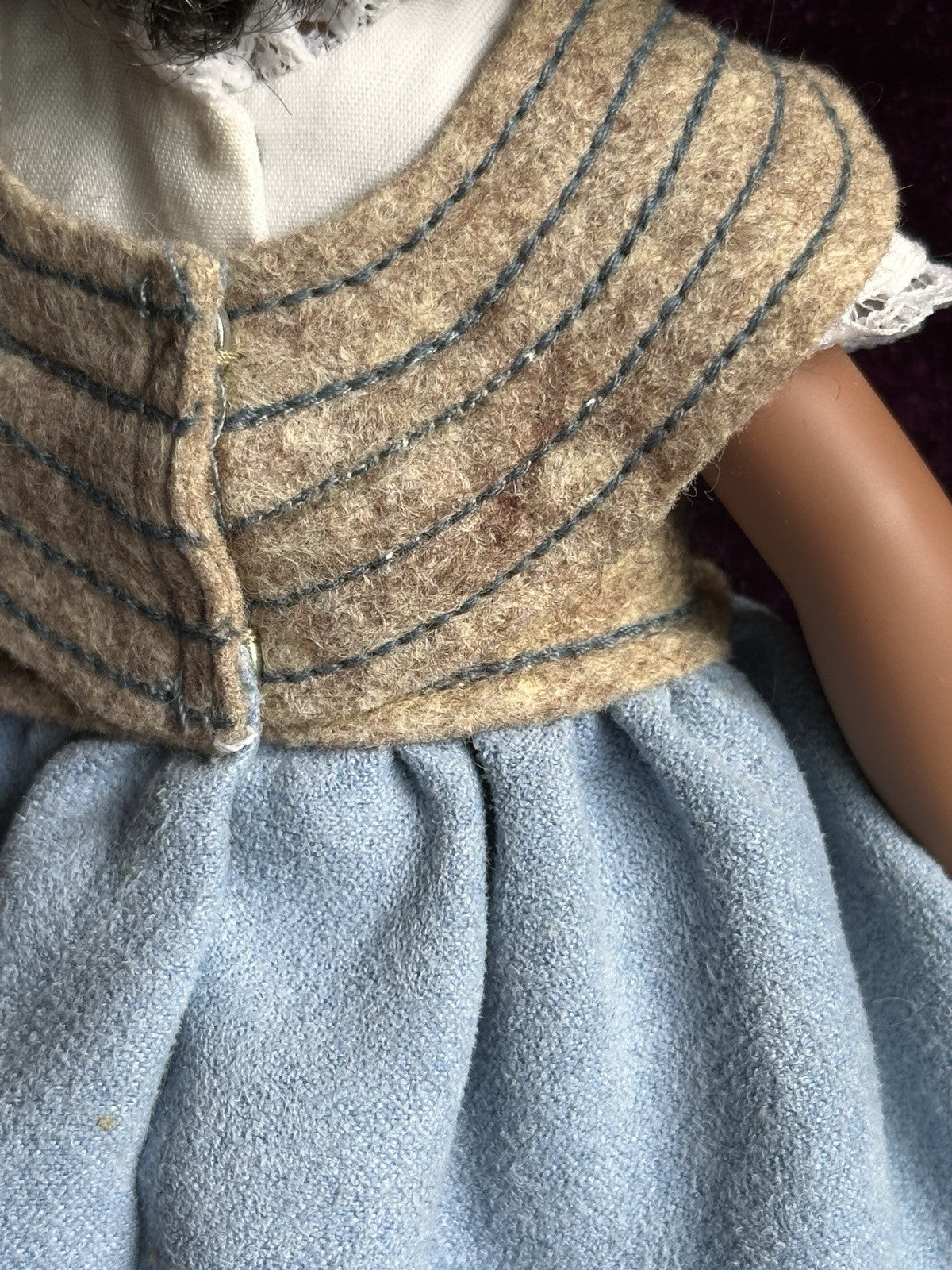 Helen Kish & Company Bitty Belle Magnifique 11" African American Doll with Tag