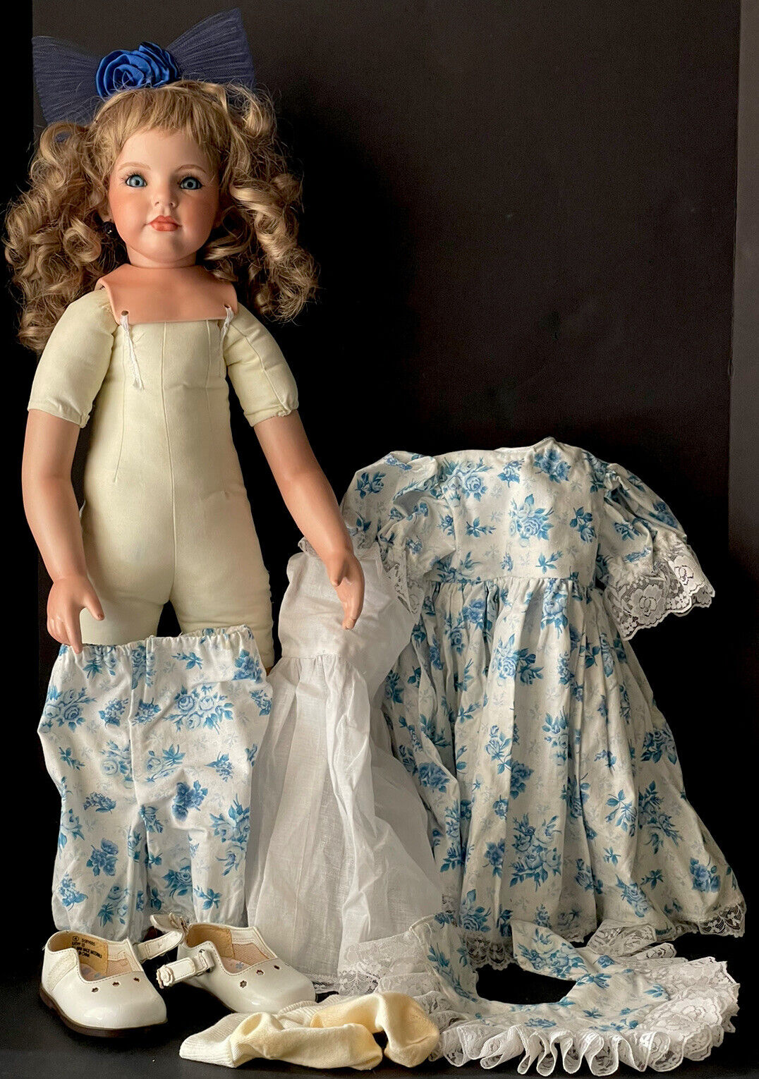 Porcelain 27” Doll Danielle Mold by Donna Rubert