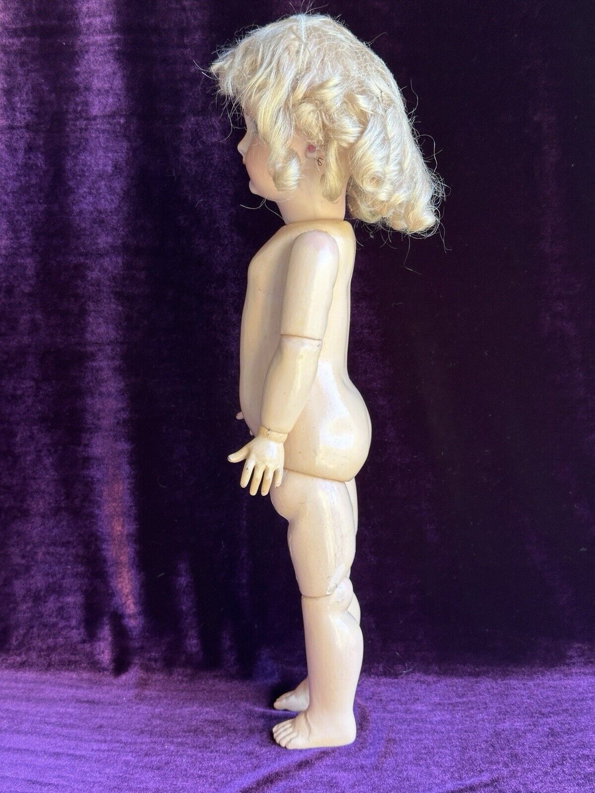 Antique French 19” Jumeau Dep Bisque Head Doll