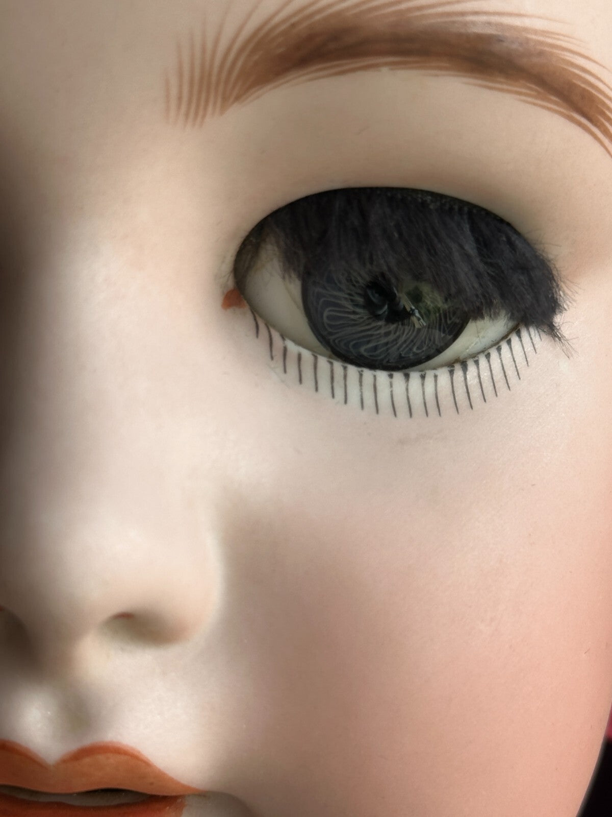 Huge Antique German 36" Simon Halbig 1079 Dep Bisque Head Doll