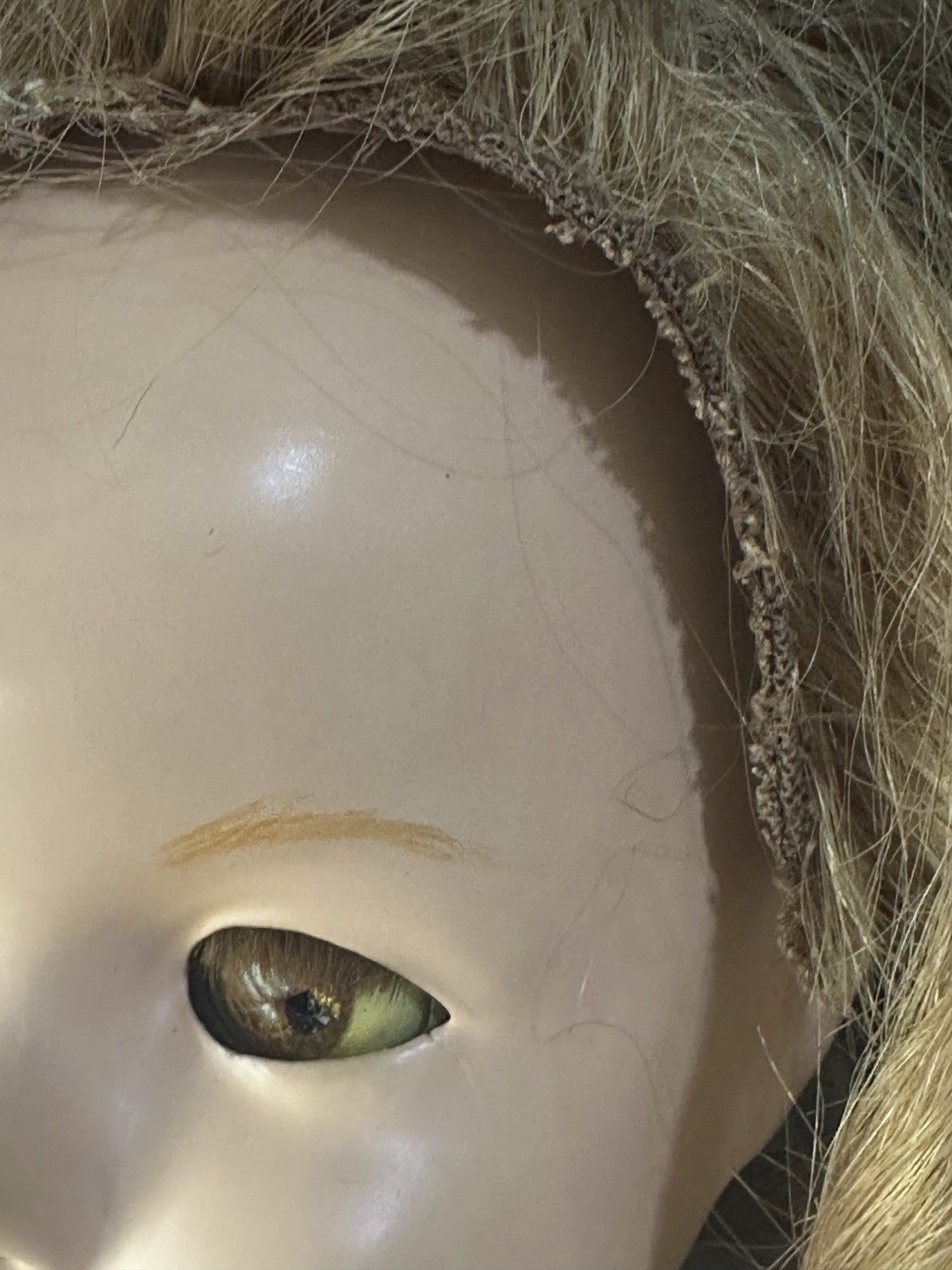 Vintage IDEAL All Composition Shirley Temple 27” Doll Flirty Eyes
