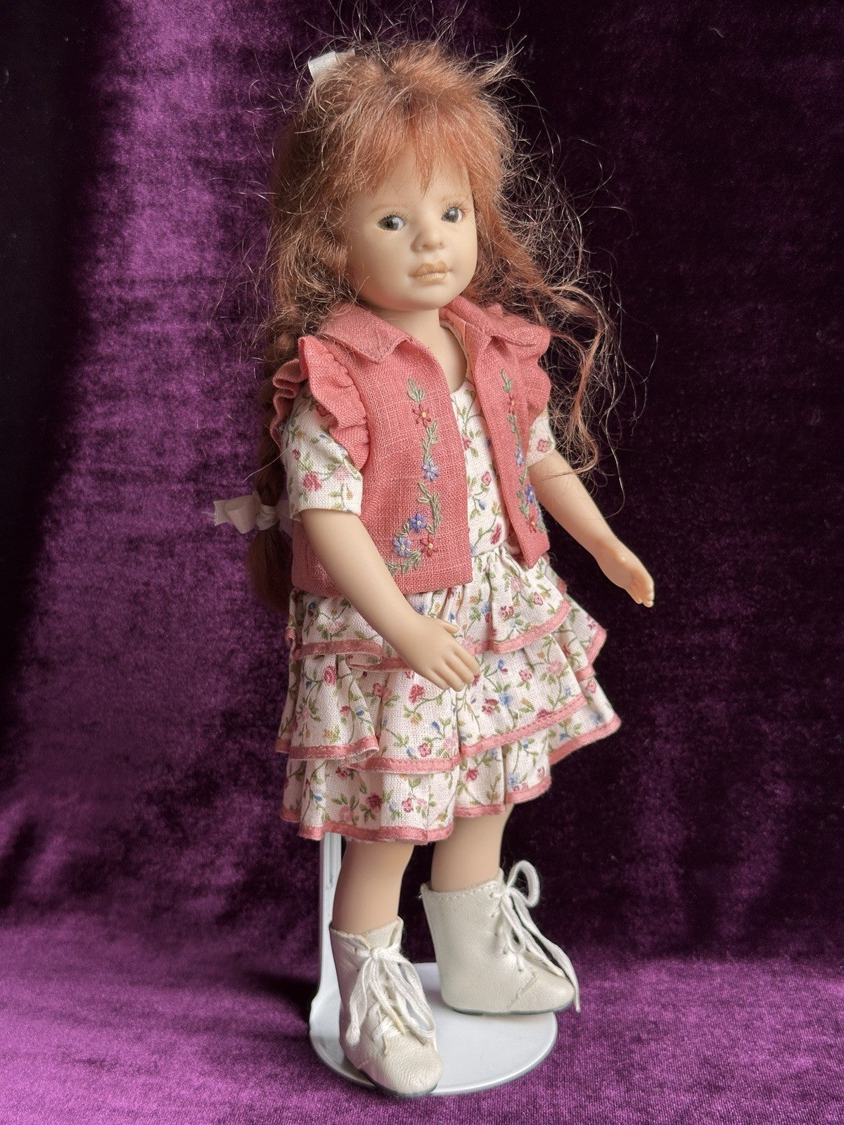 Collectible 10.5” Vinyl Cloth Heidi Plusczok Doll Nadine LE 120