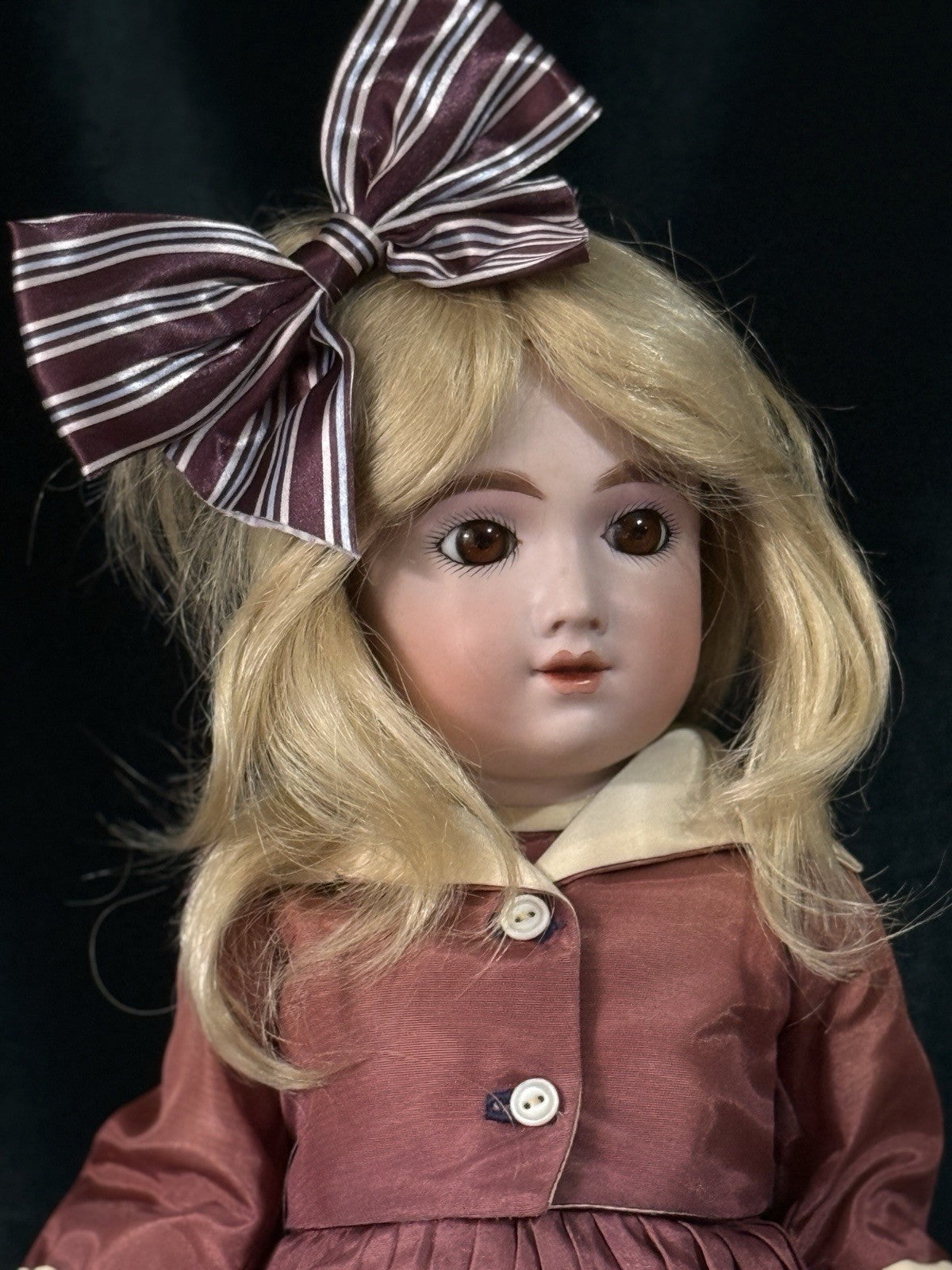 Vintage Reproduction of Antique French Andre Thuillier A.11.T. 16” Doll
