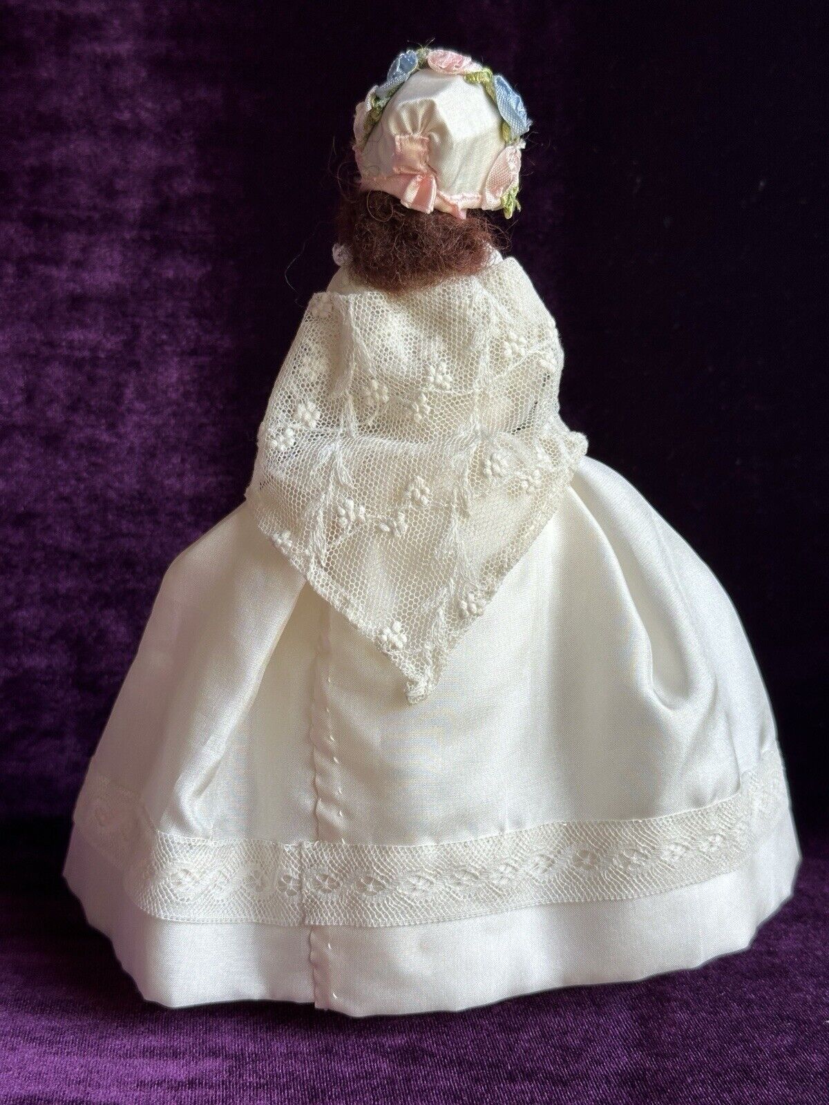 Vintage German 8” Marguerite Uebel German Wax Cloth Doll