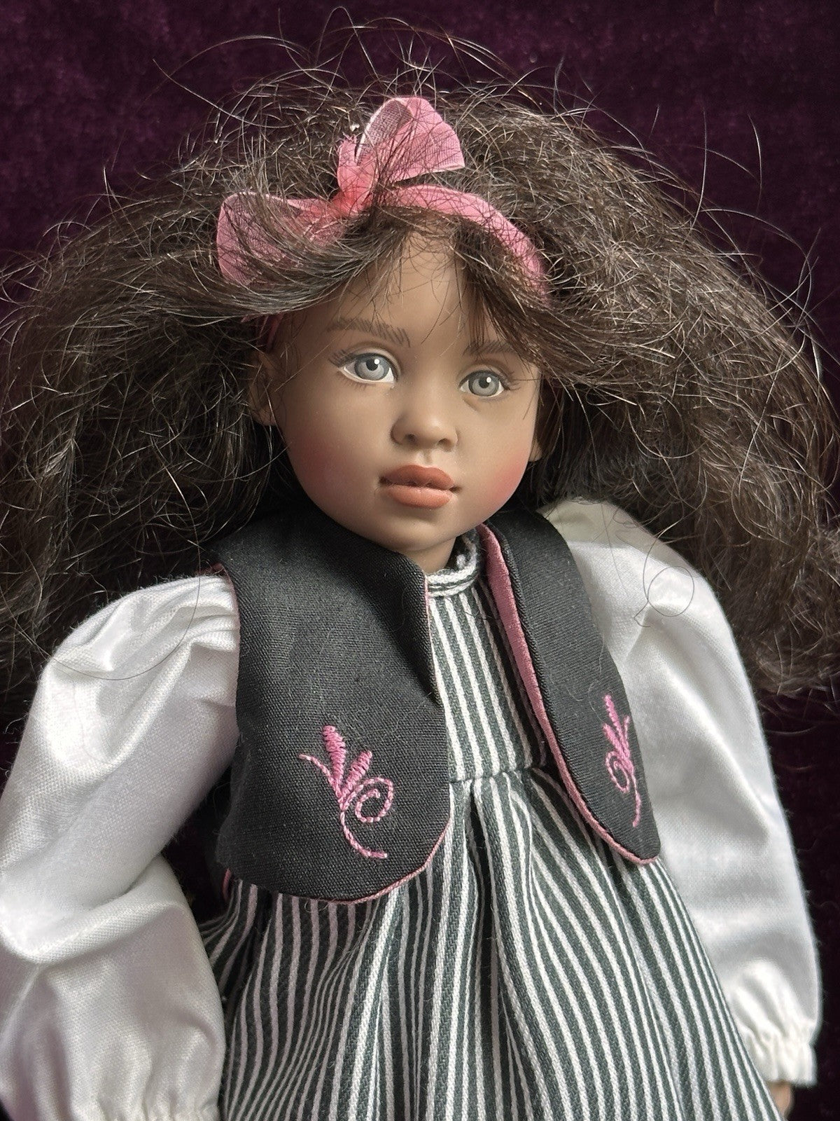 Collectible 10” Helen Kish Whitney Vinyl Doll “Children of Yesteryear"