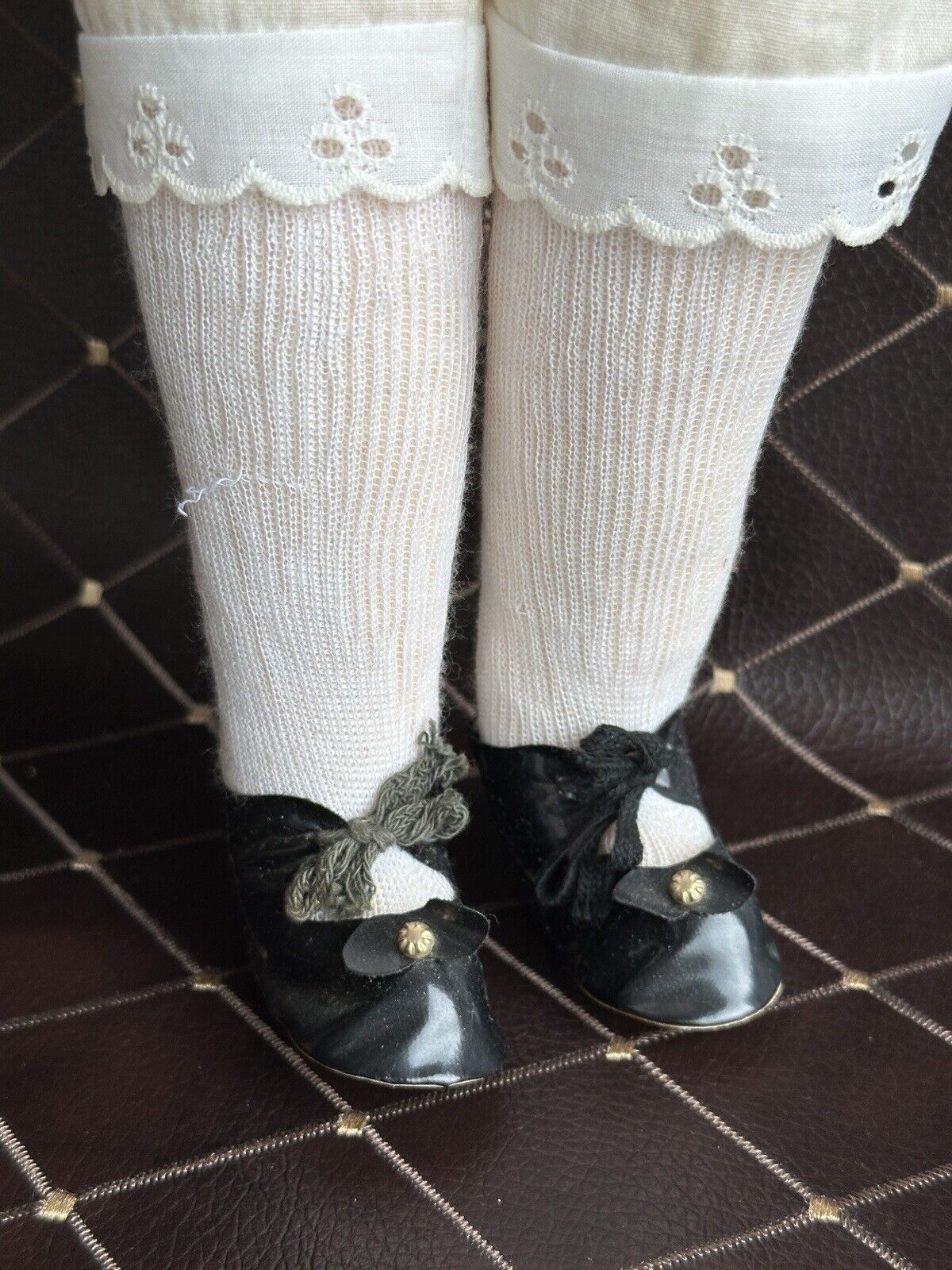 Vintage 23” Artist Signed Felt Cloth Red Riding Hood Doll by Gabriele West LE 50