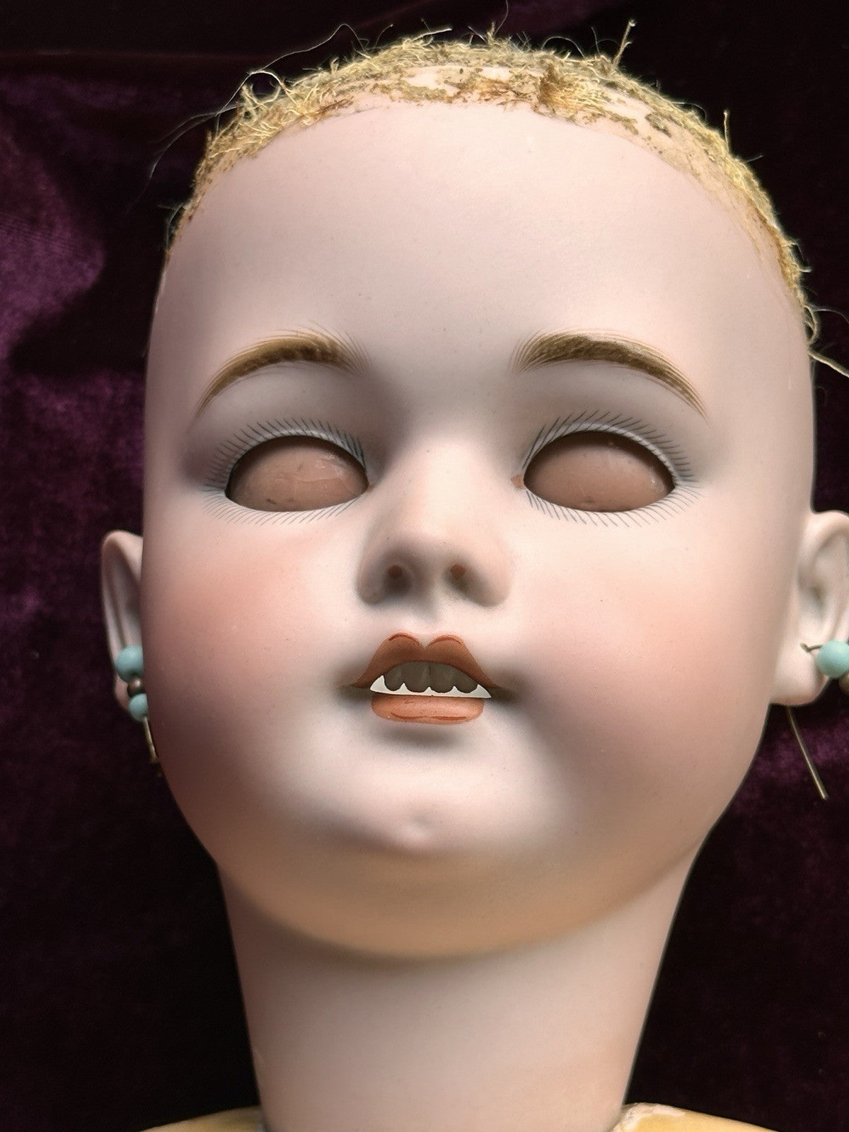 Large Antique German 28” Simon Halbig 1079 Dep Bisque Head Doll
