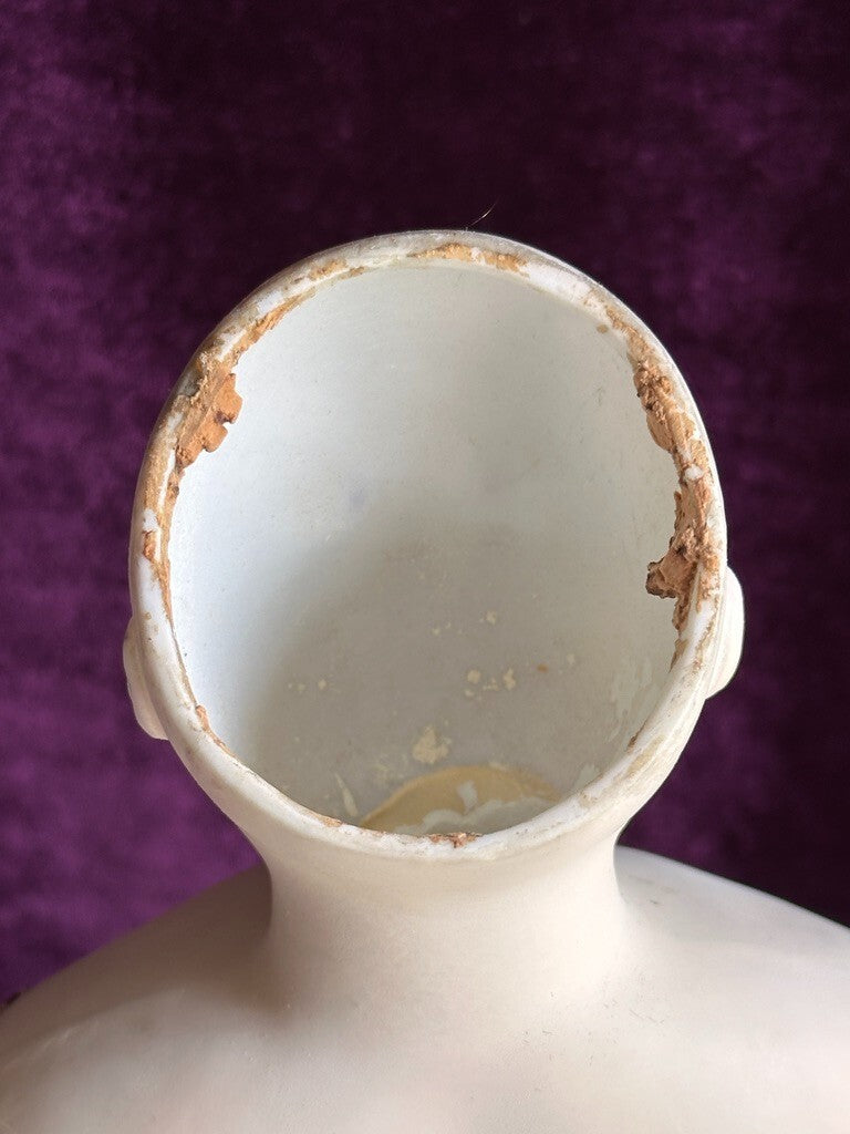 Very Rare 21” Barrois French Fashion Poupee Bisque Head Doll – Painted Eyes