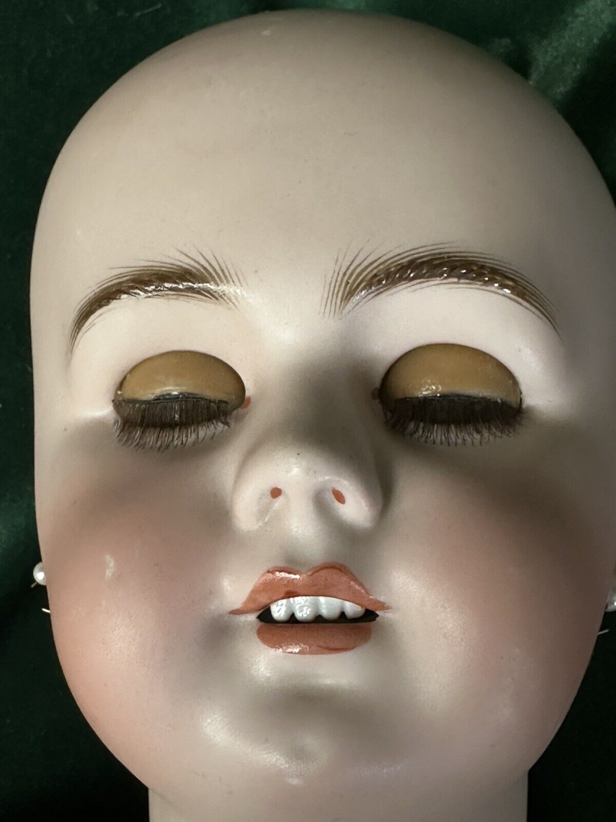 Antique Large 29” Department Jumeau Bisque Head Doll Working Voicebox