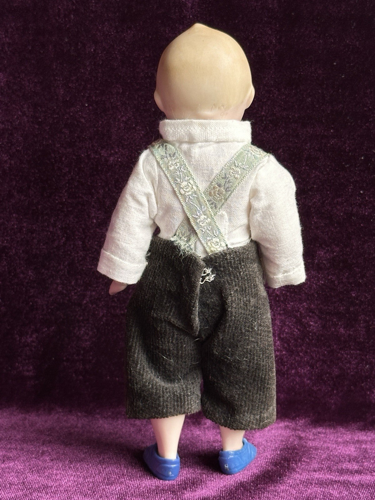 All Porcelain 6.75” Reproduction of Antique German Armand Marseille 320 Doll