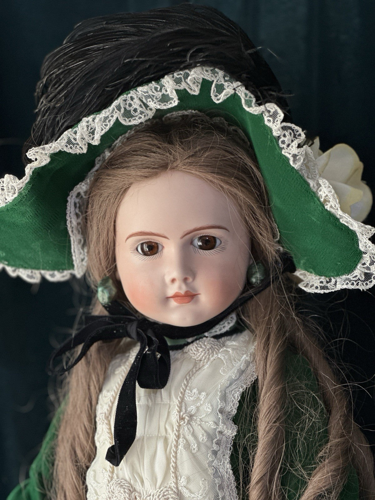 Vintage Reproduction of Antique French Andre Thuillier A.14.T. 26” Doll