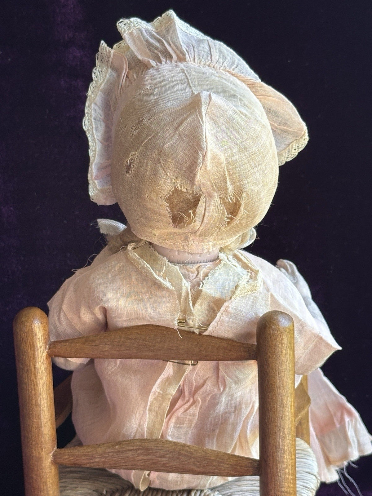 Rare Antique German 11.5” Armand Marseille 590 Bisque Head Baby Doll