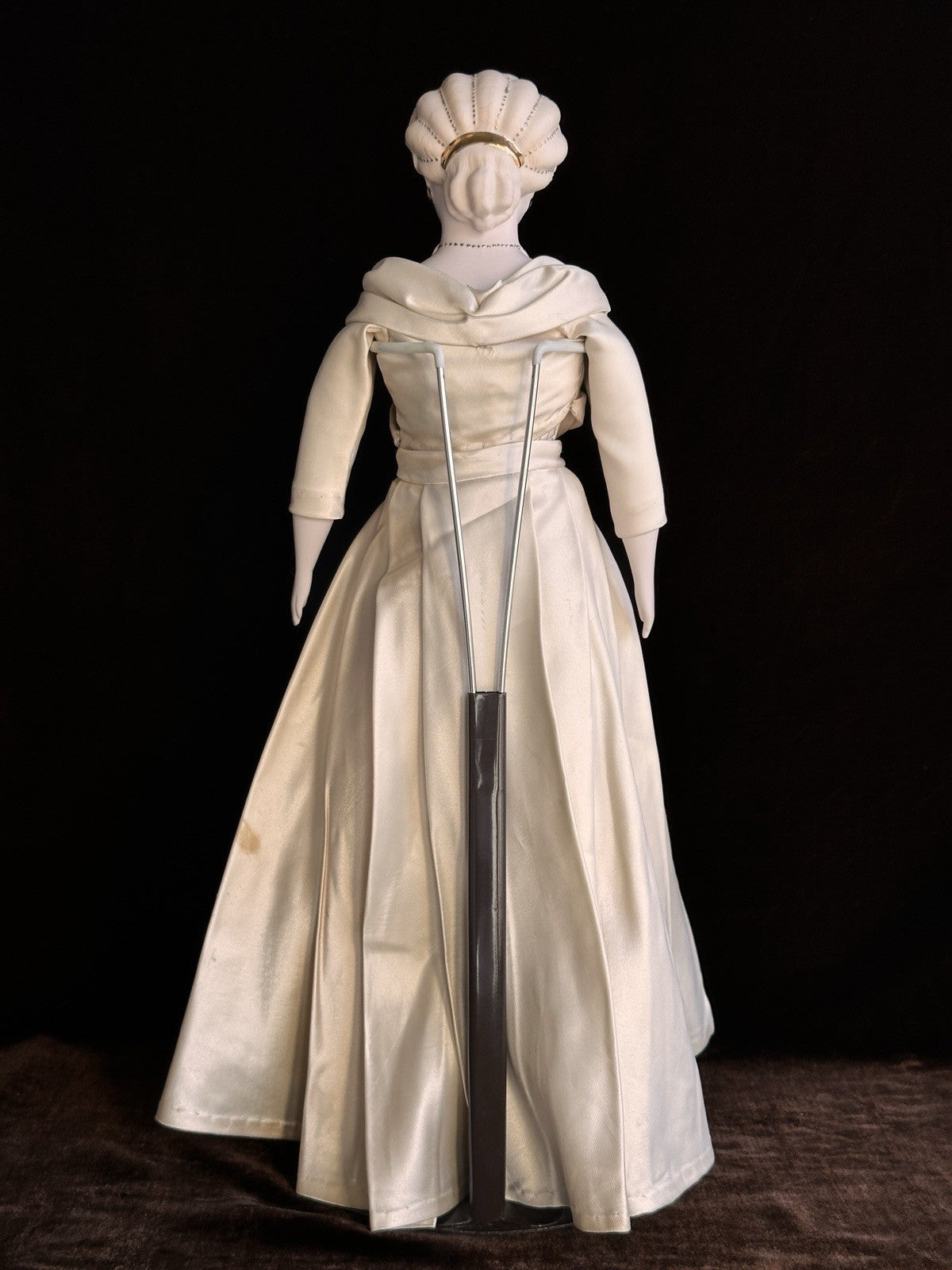 Vintage Porcelain 17” Signed Emma Clear Parian China Doll