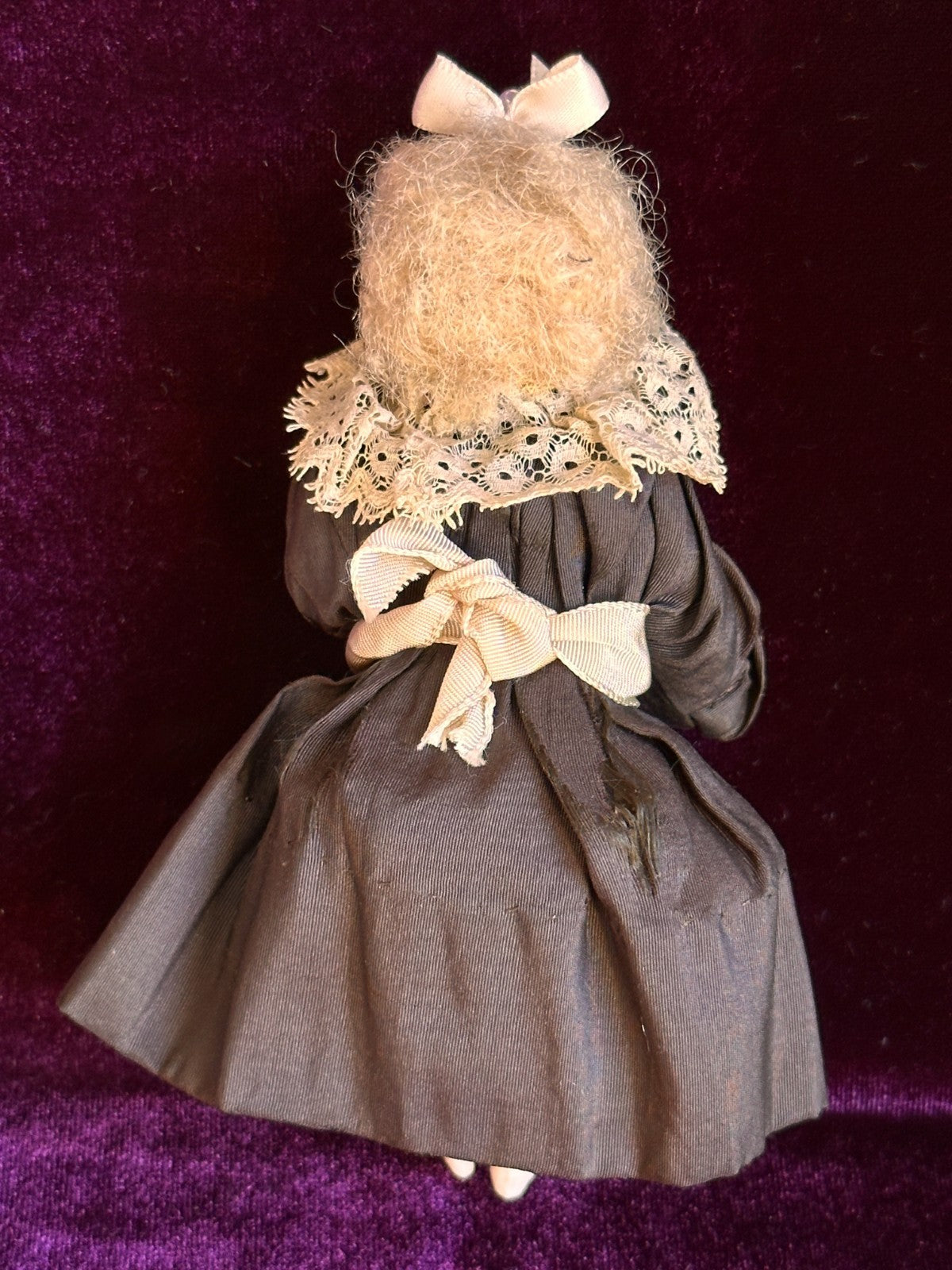 Antique German 5.25” Kestner All Bisque Mignonette Dollhouse Doll