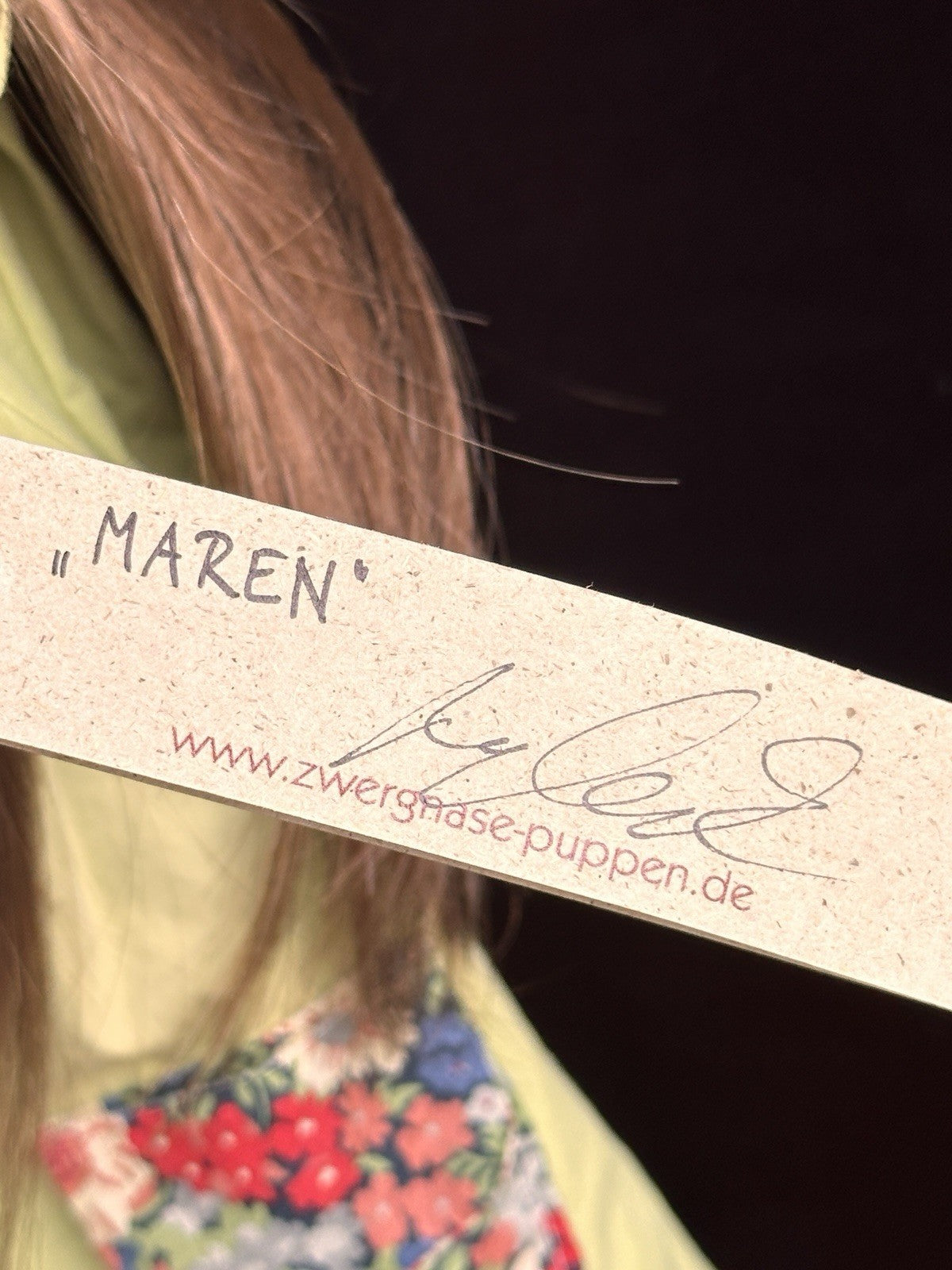 Zwergnase 19” Vinyl 2018 MAREN Doll By Nicole Marschollek Junior Collection