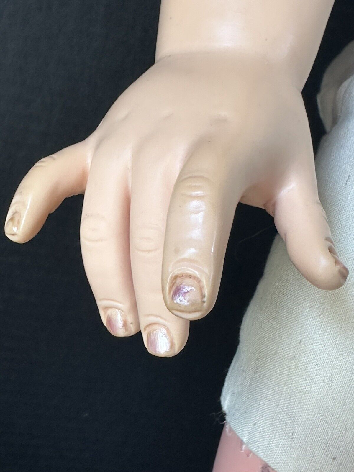 Unidentified Vintage Large 29” Mama Doll