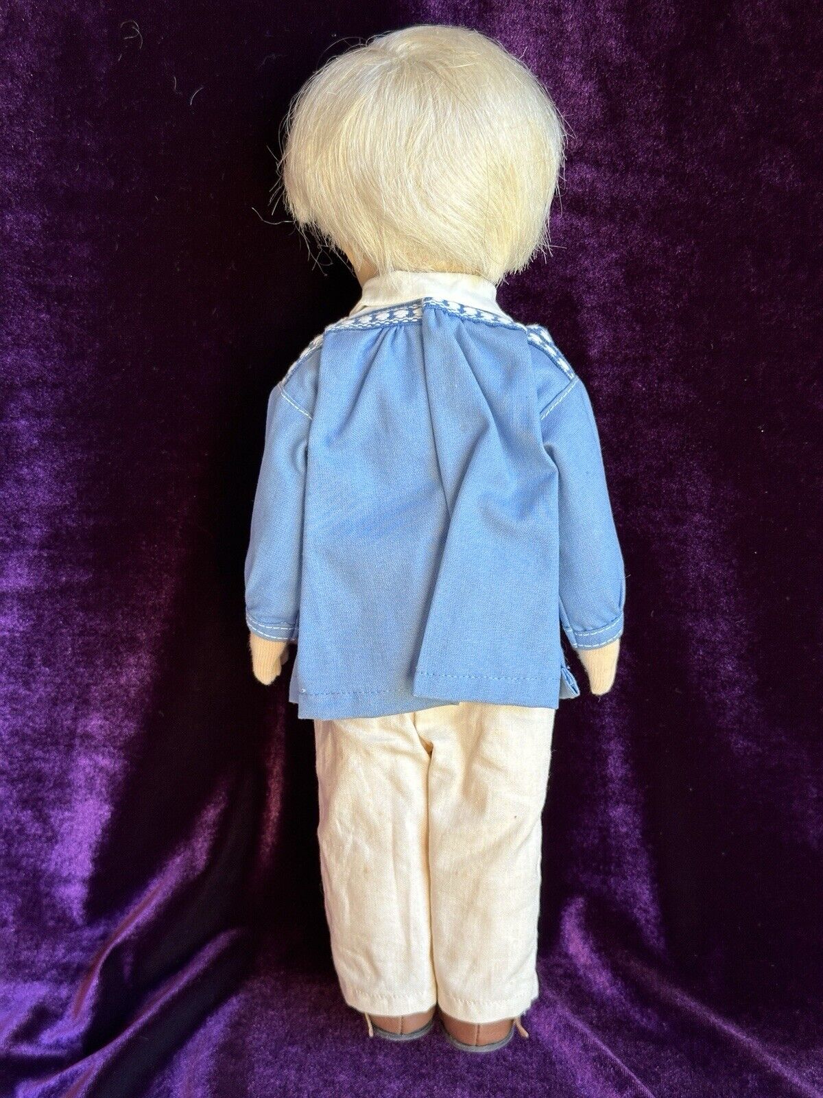 Vintage Collectible 15” Kathe Kruse 32 H Cloth Boy Doll New In Box
