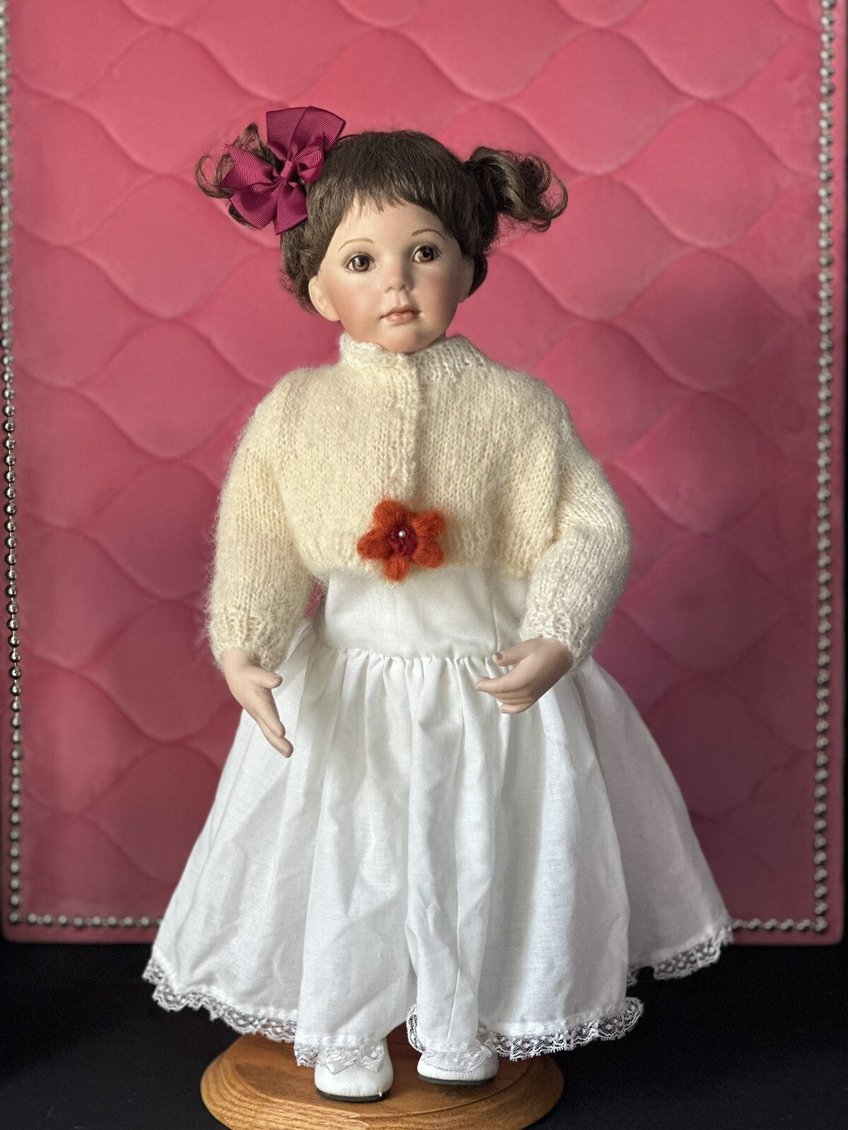 Artist Reproduction Of Porcelain 21 1/2” Doll “Amy” by Donna Rubert Mold