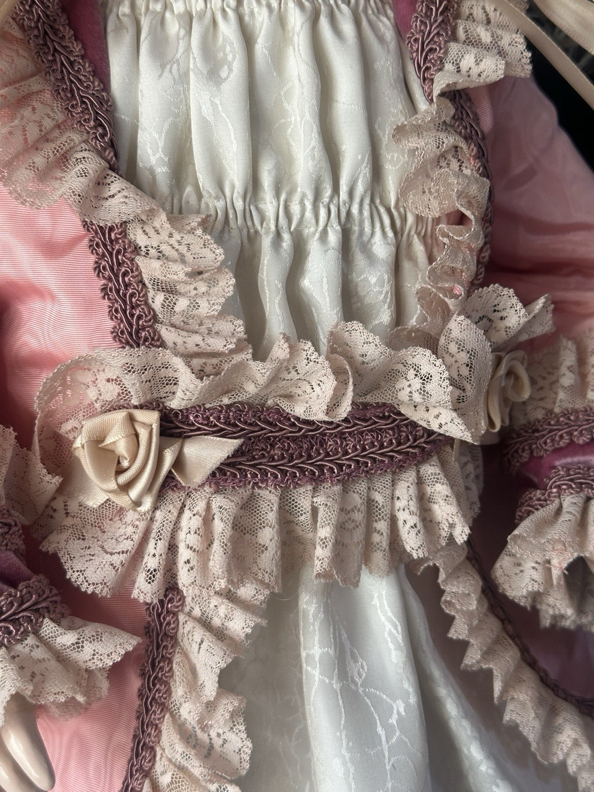 Vintage Artist Reproduction of Antique French Steiner C. 26” Doll Porcelain Head