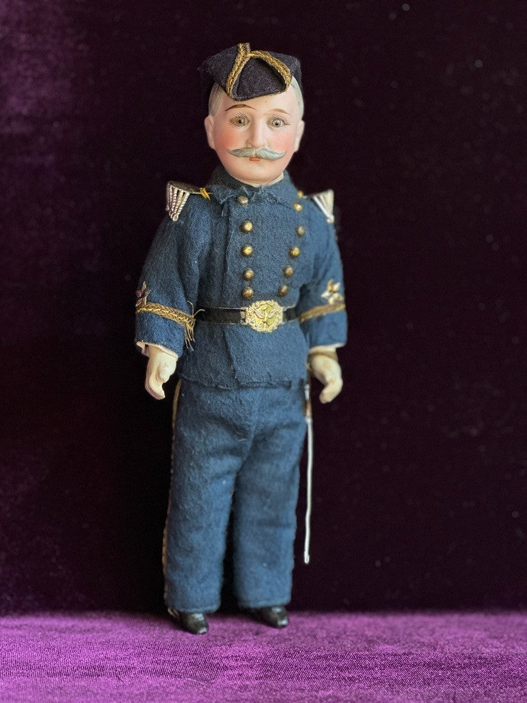 Very Rare 8.25” Antique German Cuno Otto Dressel Portrait Character Bisque Doll
