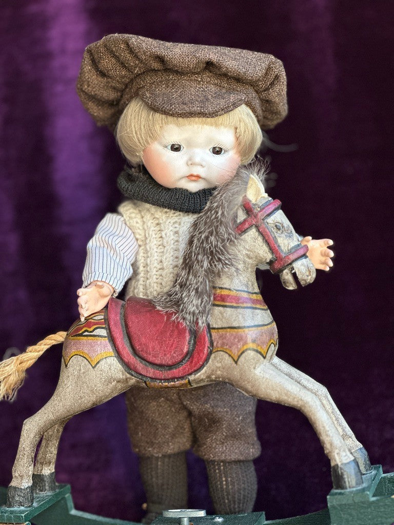 Vintage 11” Reproduction of Antique French SFBJ 252 (?) Pouty Boy Doll