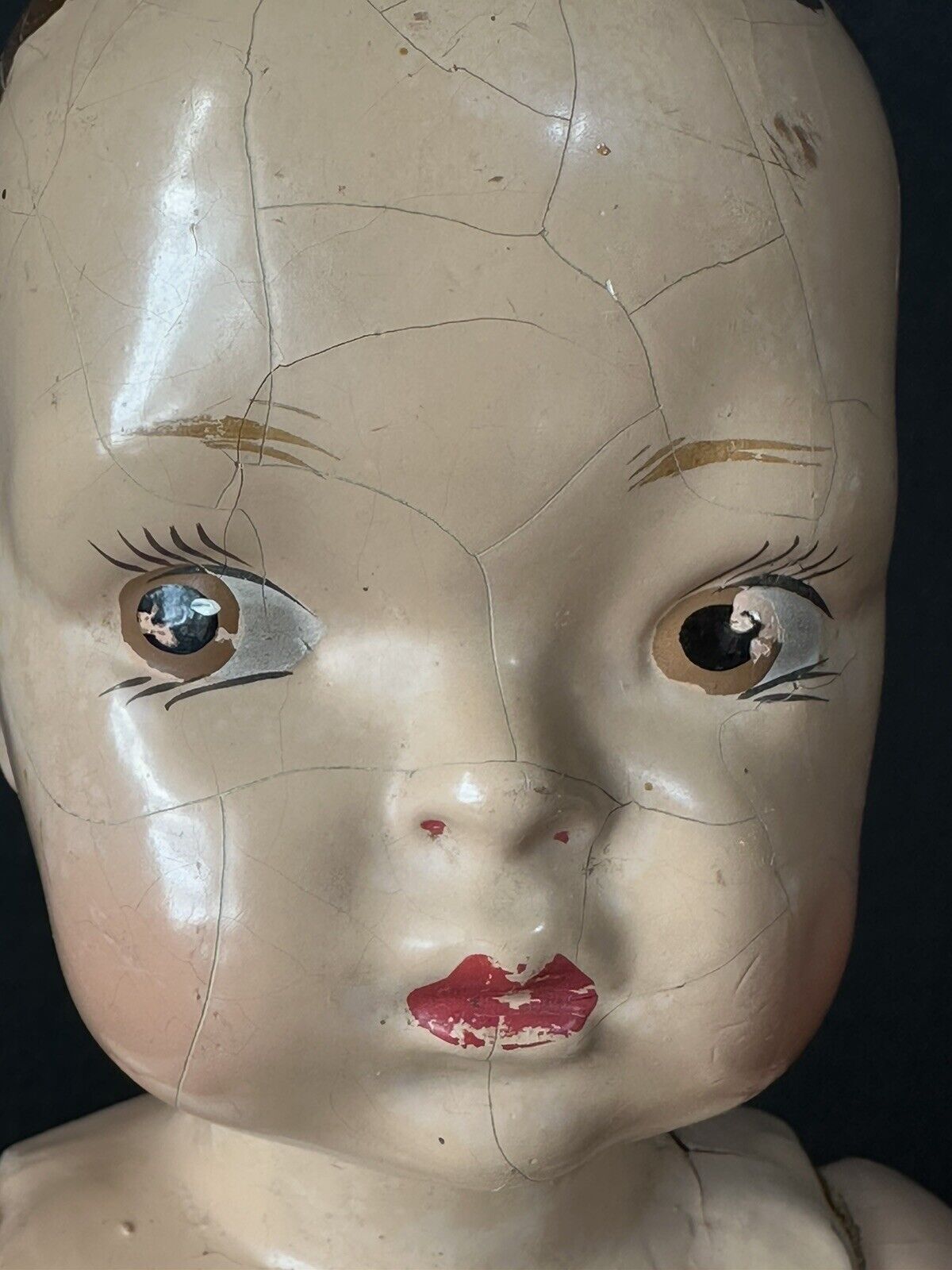Rare Original Vintage 1946 Composition 16” Terri Lee Doll Multiple Outfits